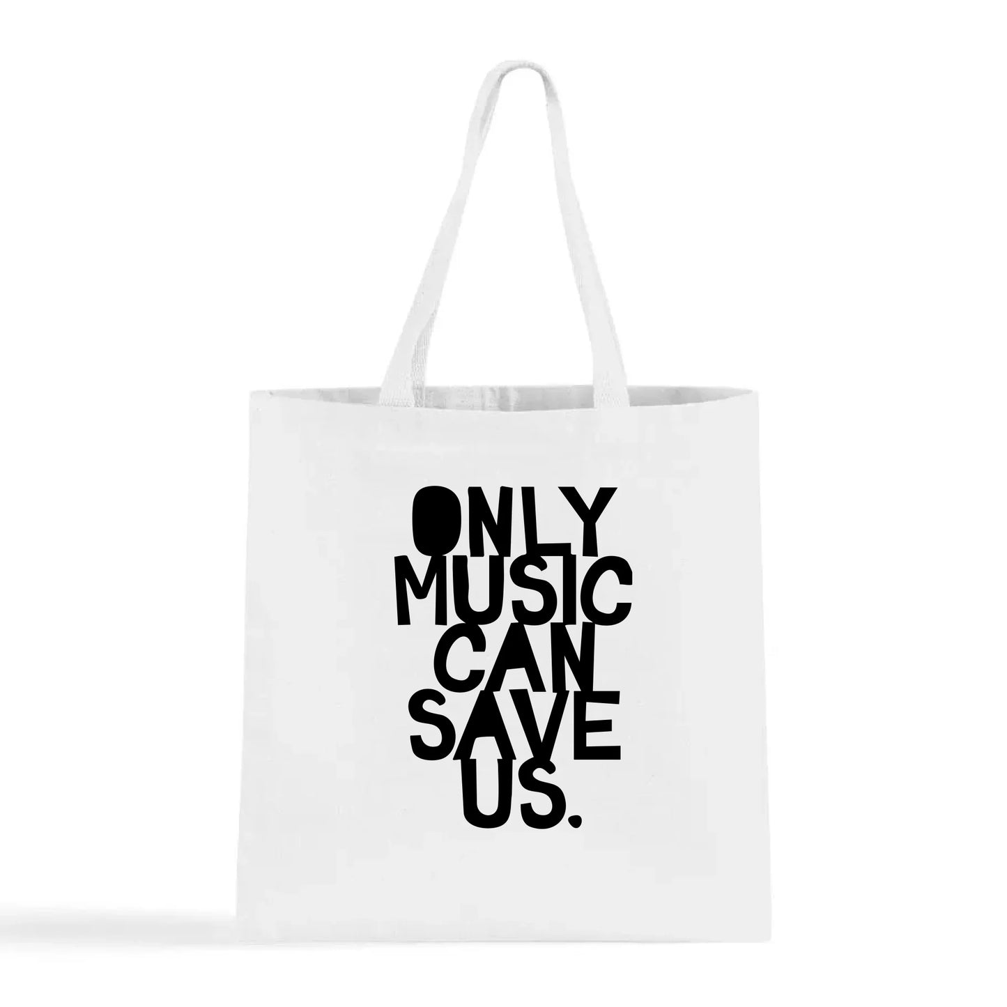 Only Music Can Save Us Tote Bag