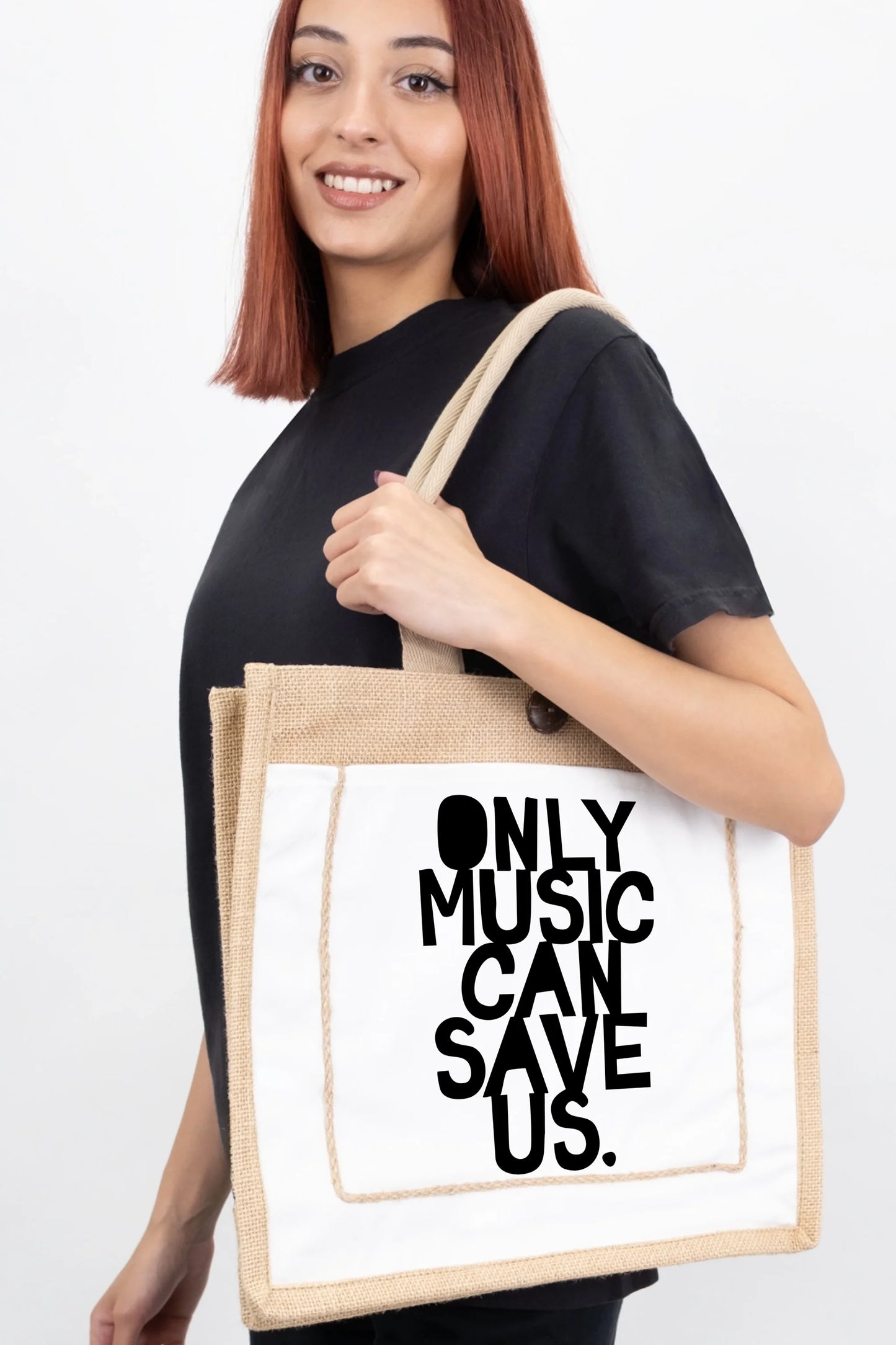 Jute Tote Bag B