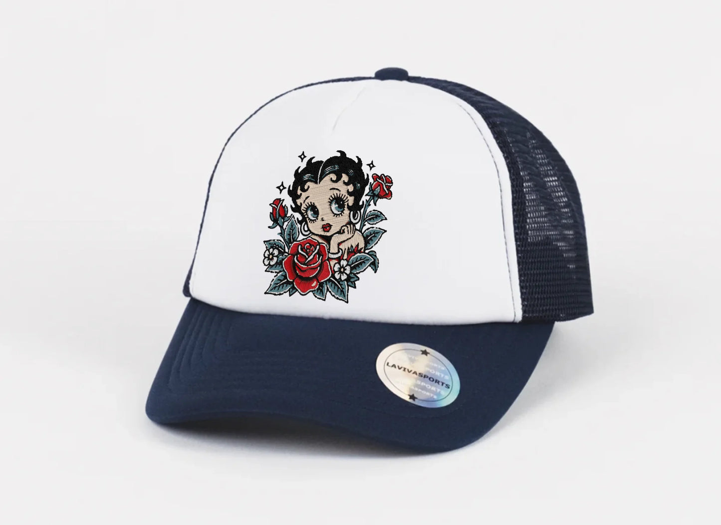 Betty Boop Patch Hat