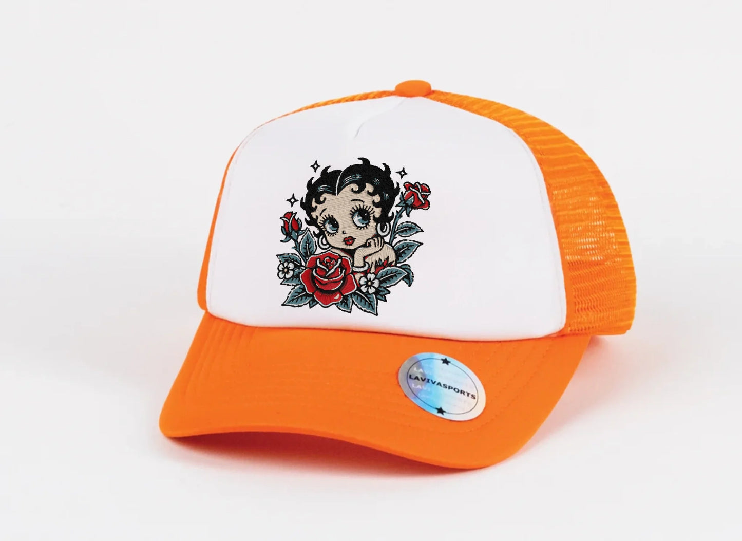 Betty Boop Patch Hat