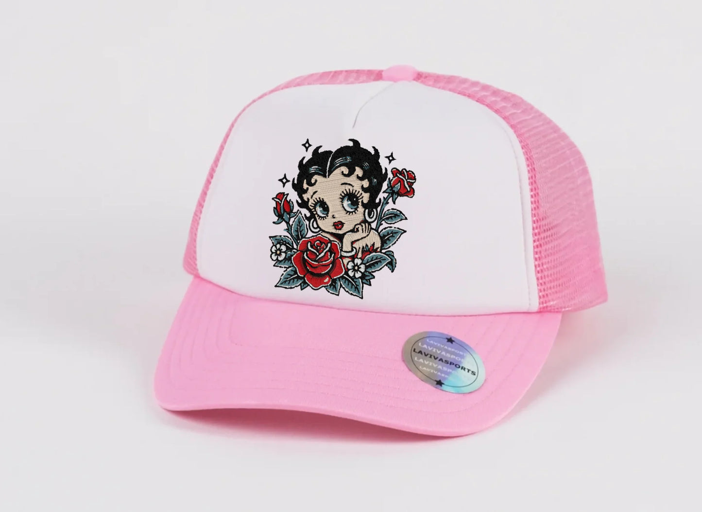 Betty Boop Patch Hat
