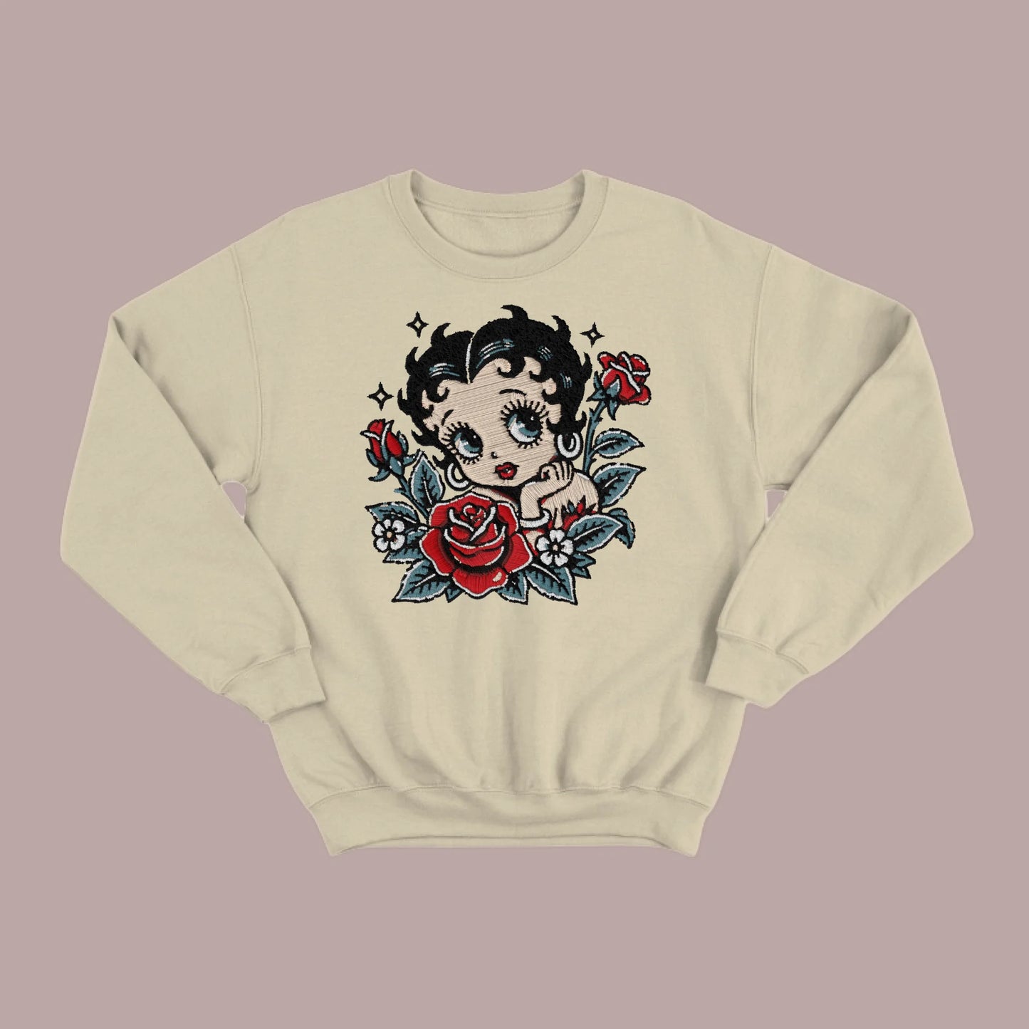 Betty Boop Patch SweatTee