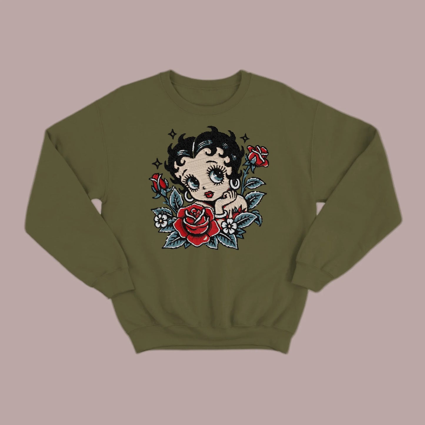 Betty Boop Patch SweatTee