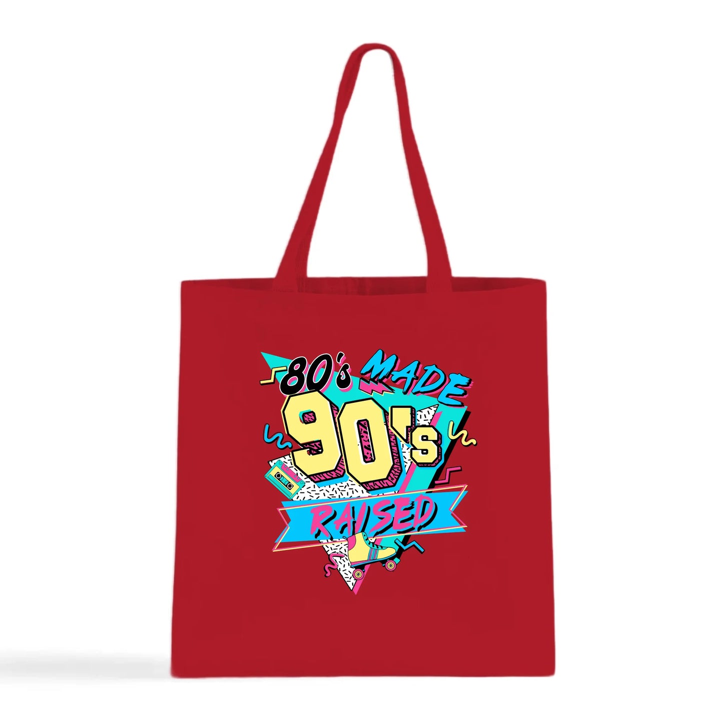 80's Made 90's Raise Tote Bag