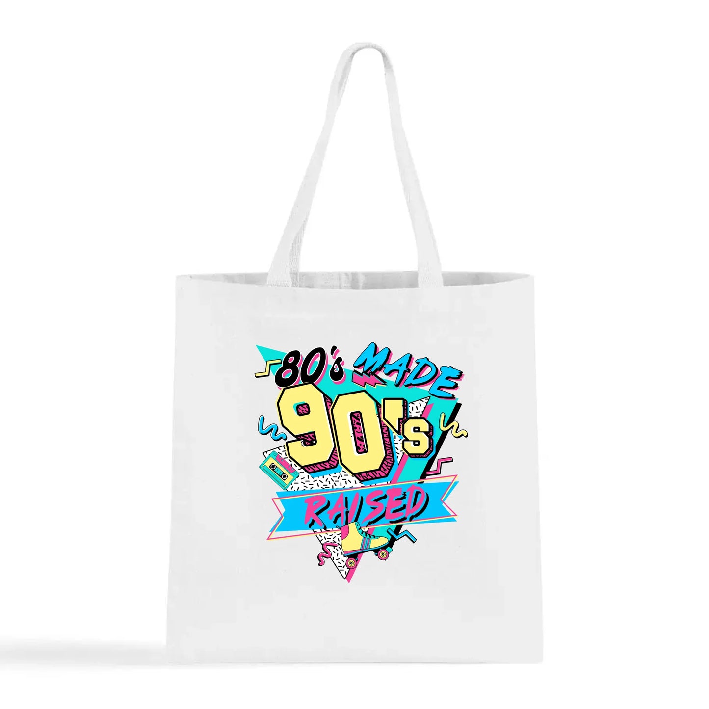 80's Made 90's Raise Tote Bag
