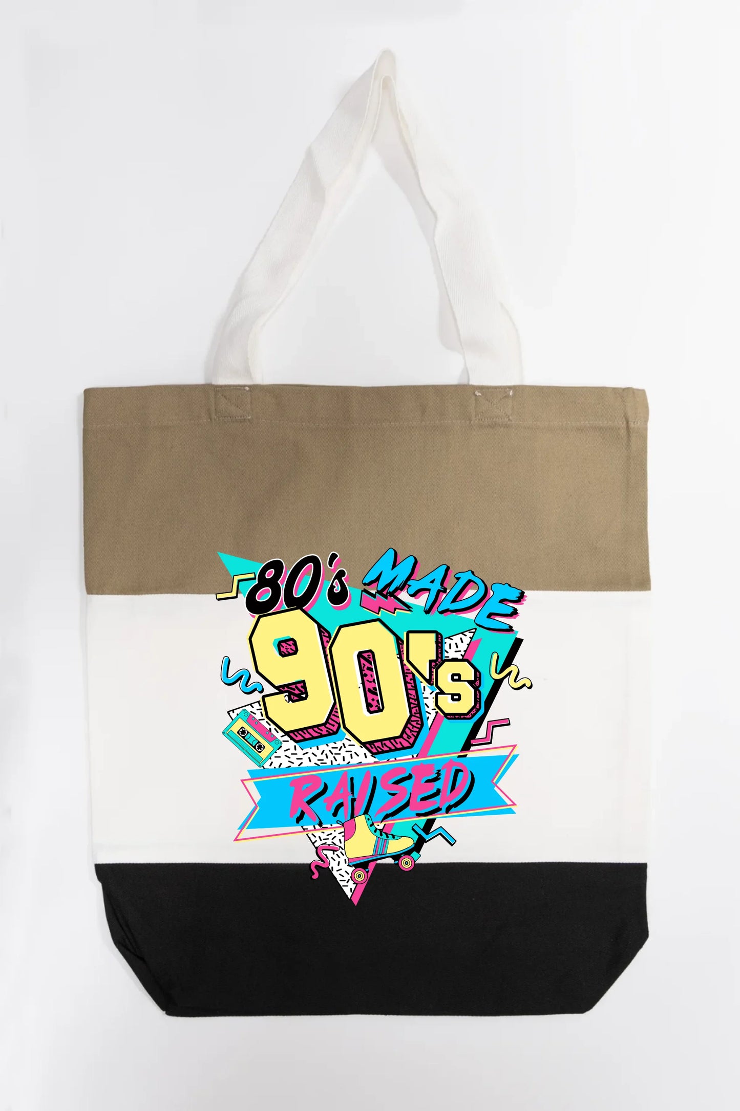 80's Made 90's Raise Tote Bag