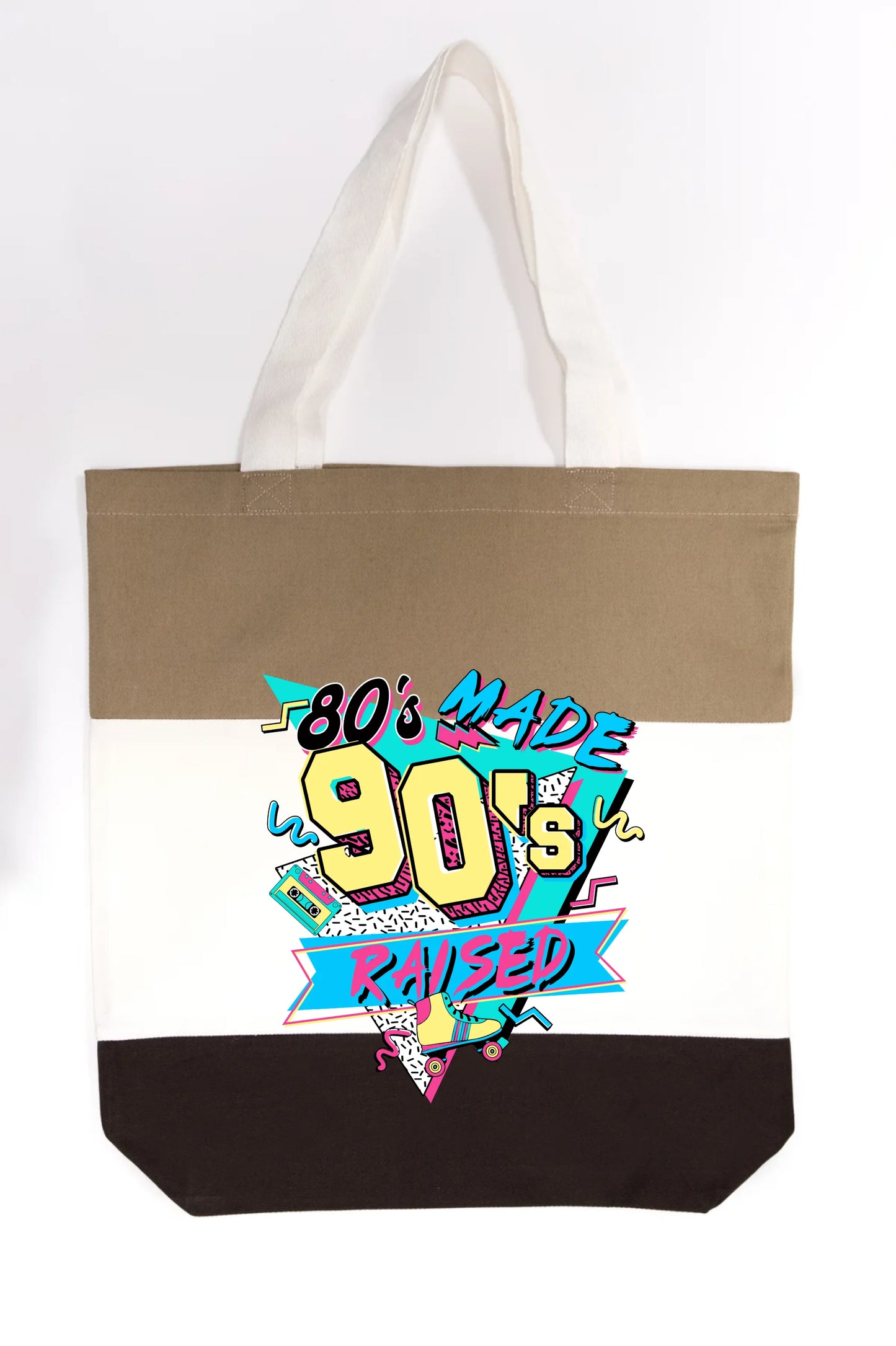 80's Made 90's Raise Tote Bag