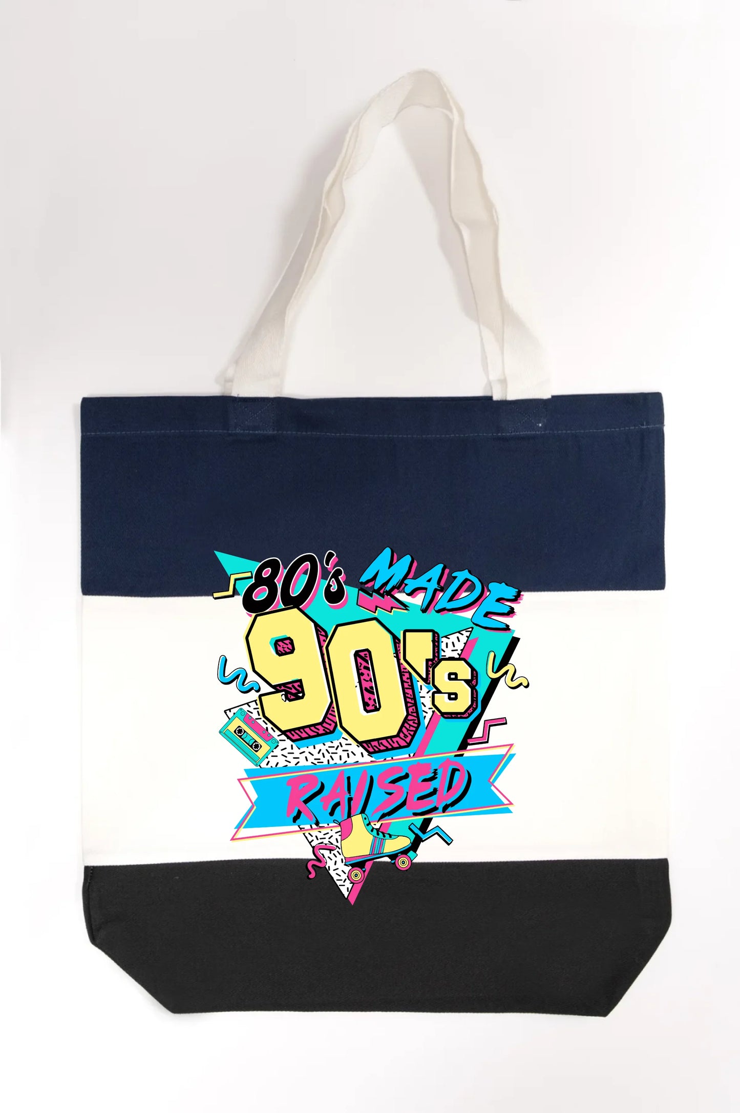 80's Made 90's Raise Tote Bag