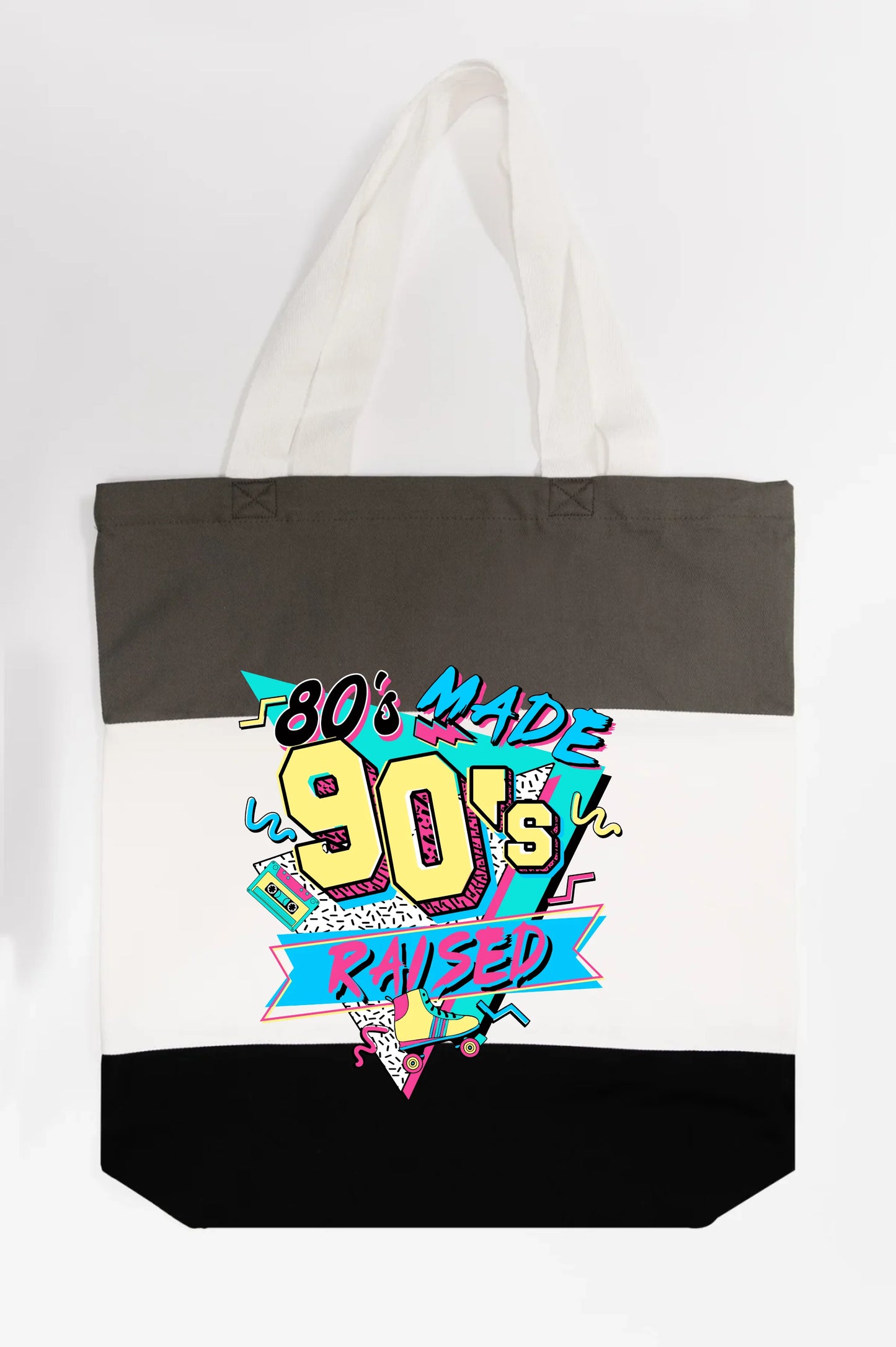 80's Made 90's Raise Tote Bag