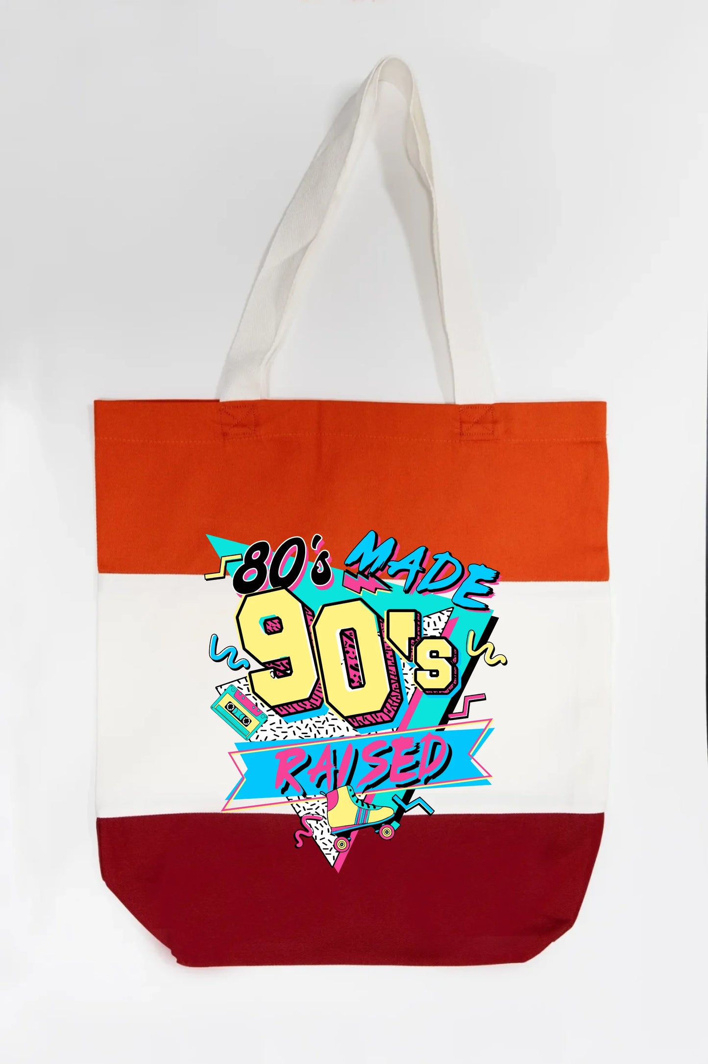 80's Made 90's Raise Tote Bag