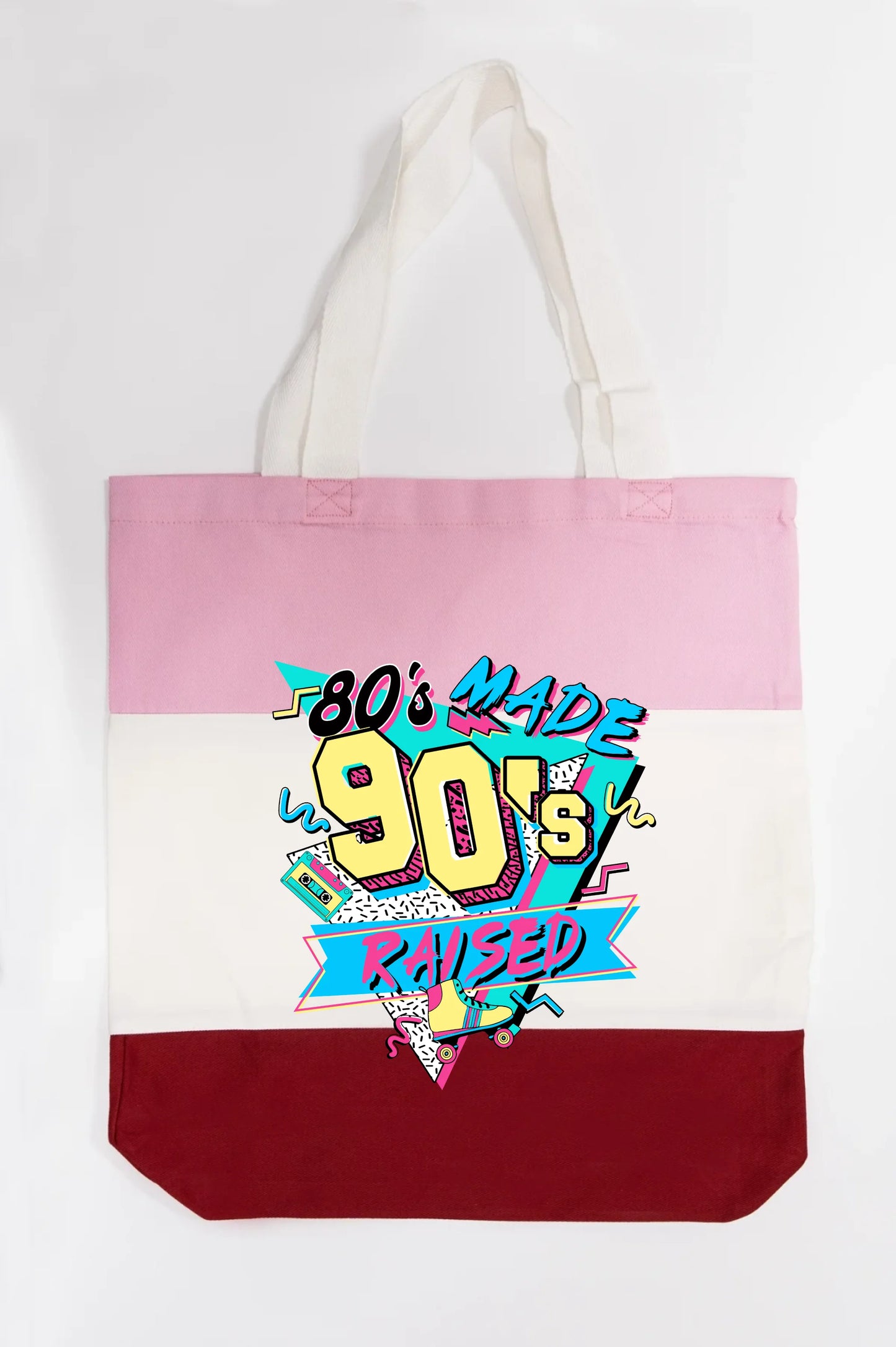 80's Made 90's Raise Tote Bag