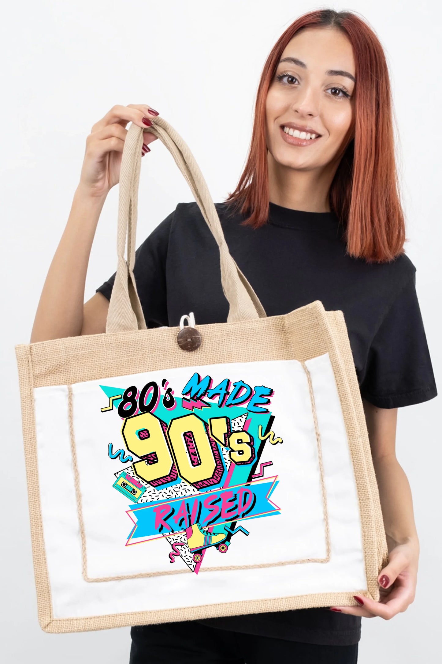 80's Made 90's Raise Tote Bag