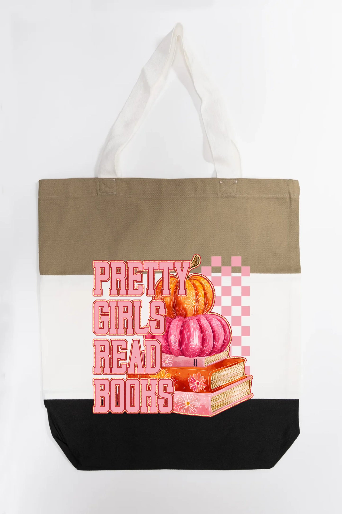 Pretty Girls Read Books Tote Bag