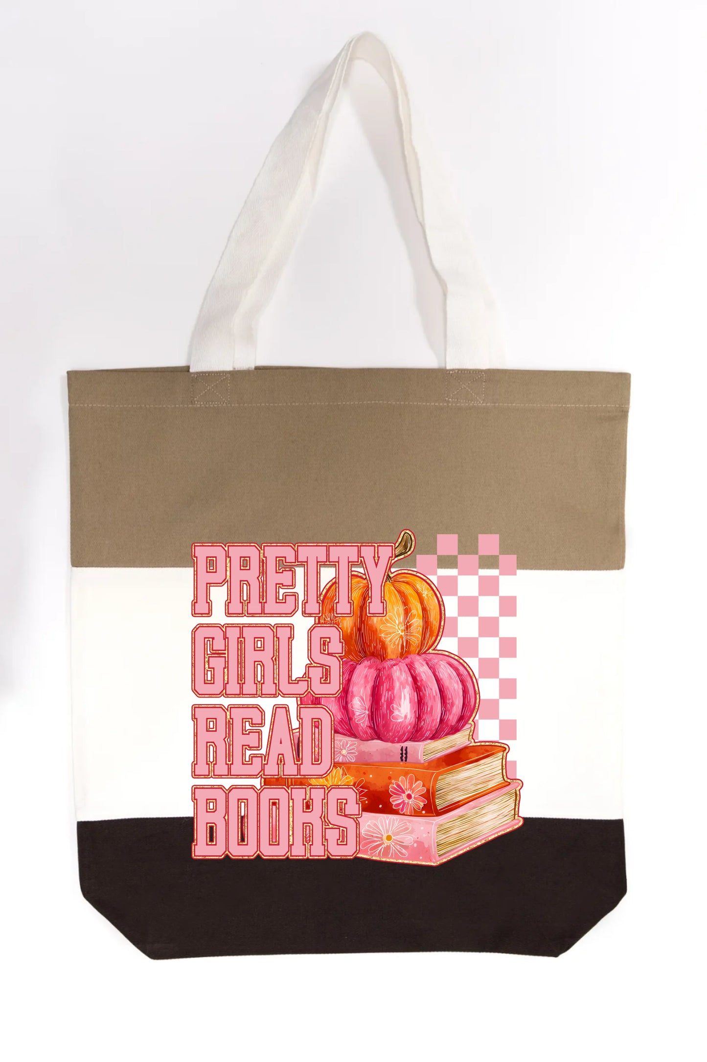 Pretty Girls Read Books Tote Bag