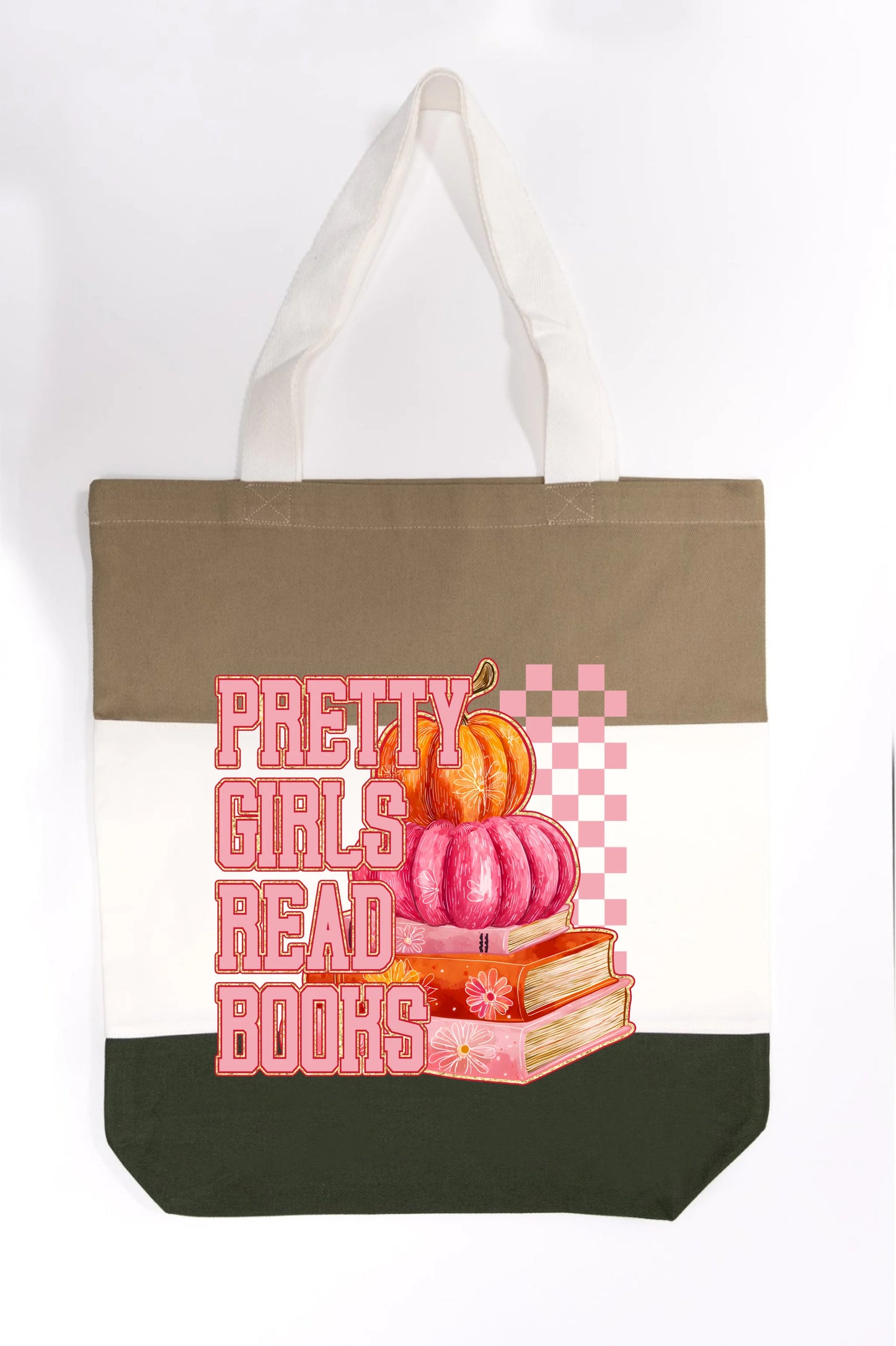Pretty Girls Read Books Tote Bag
