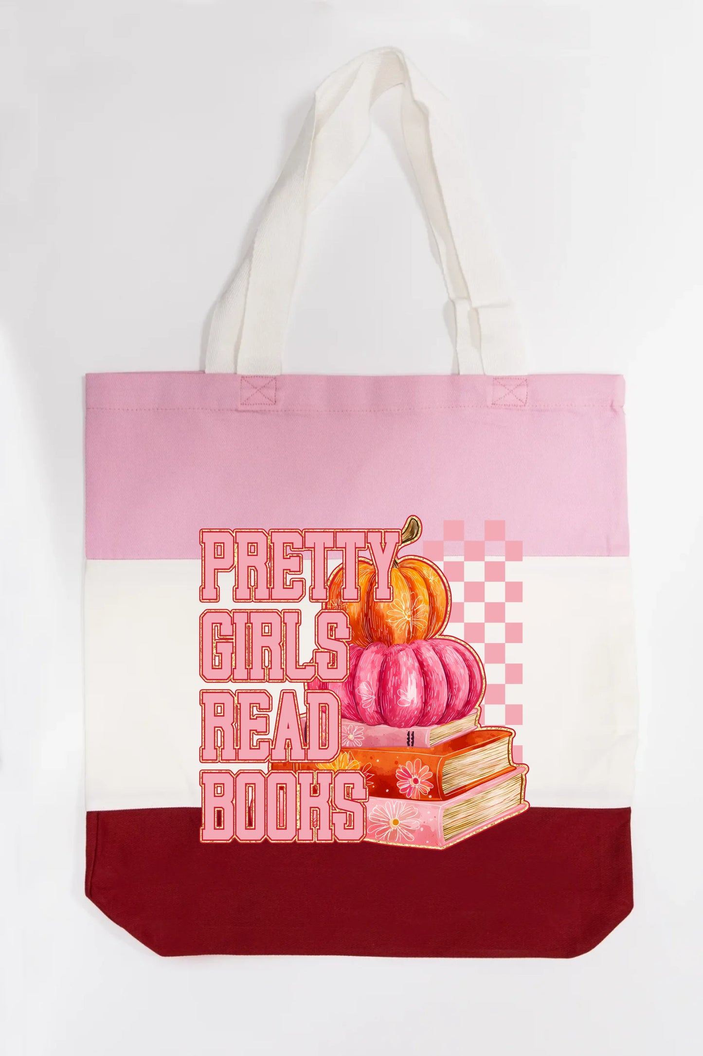 Pretty Girls Read Books Tote Bag
