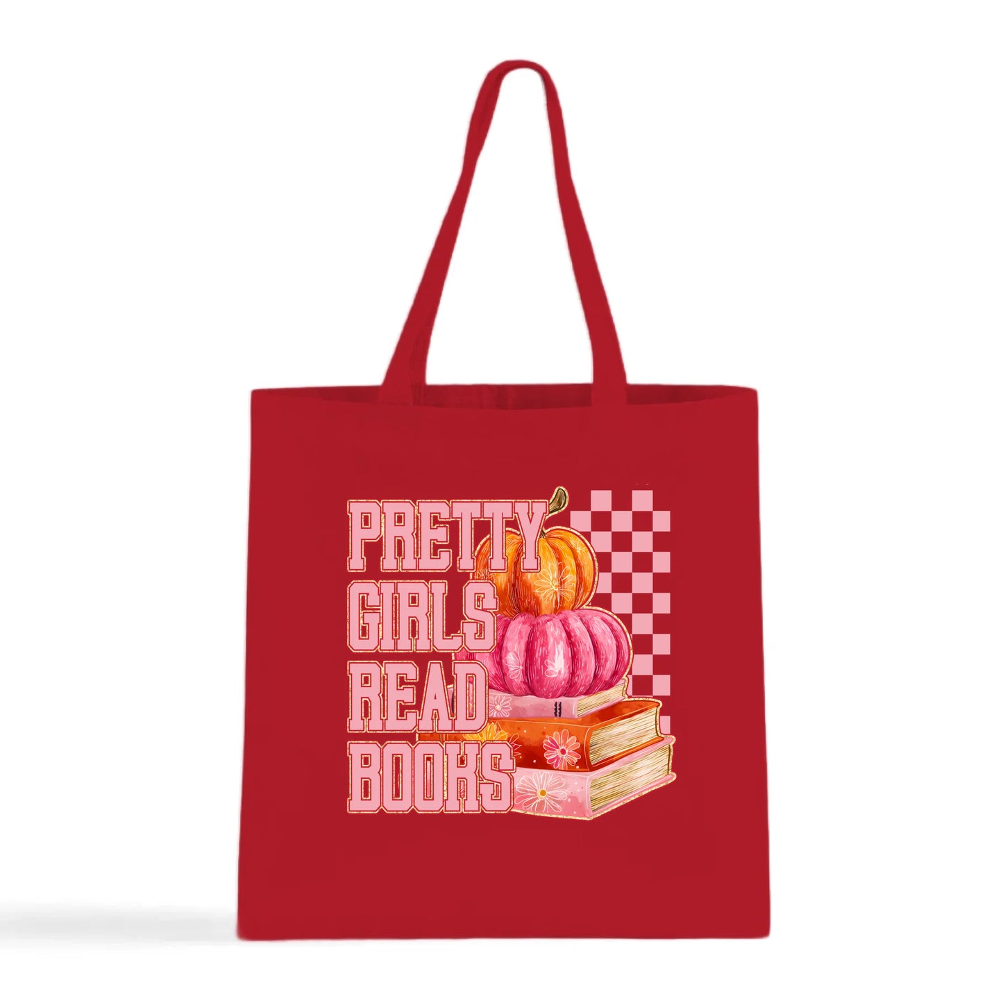 Pretty Girls Read Books Tote Bag