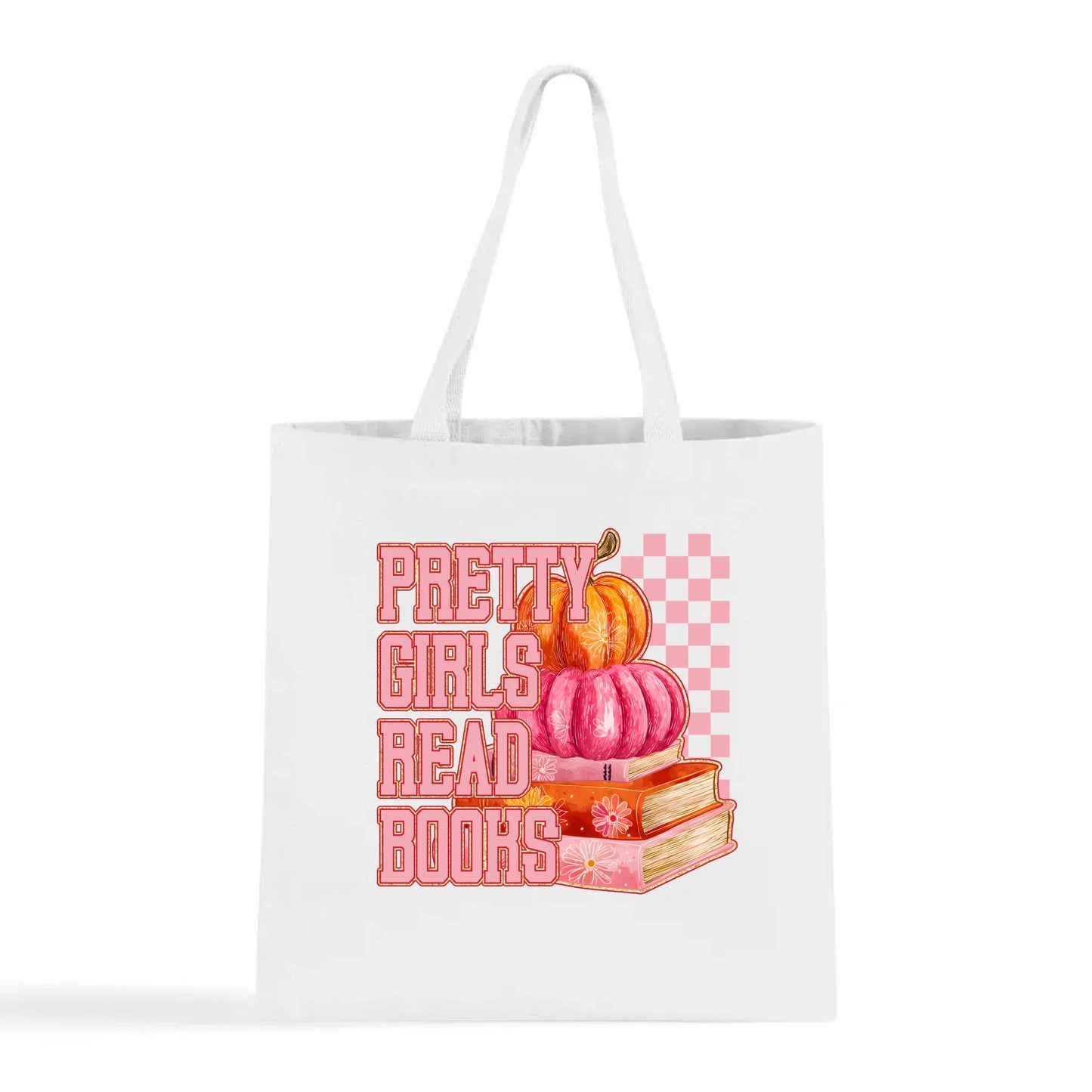Pretty Girls Read Books Tote Bag