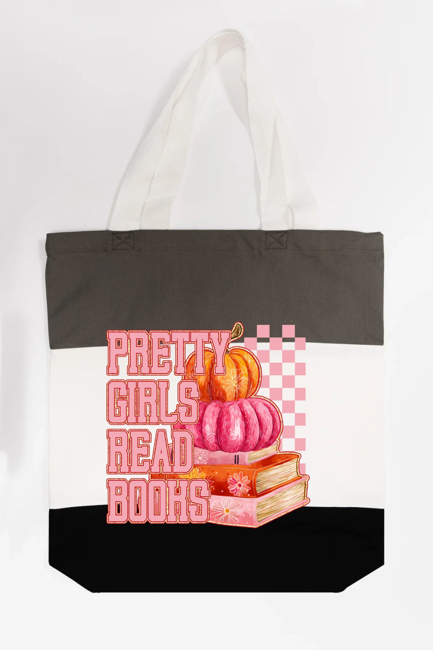 Pretty Girls Read Books Tote Bag