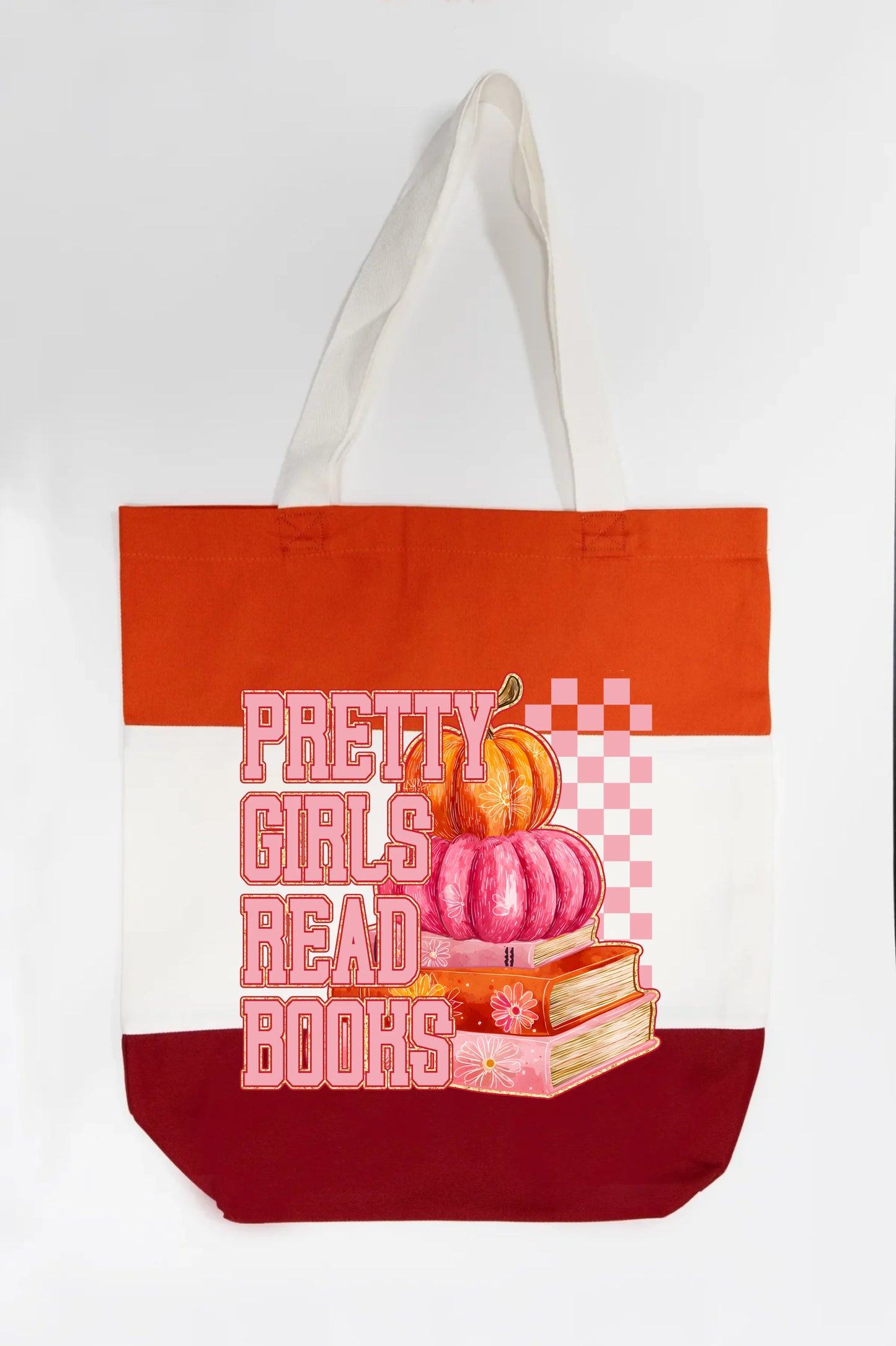 Pretty Girls Read Books Tote Bag