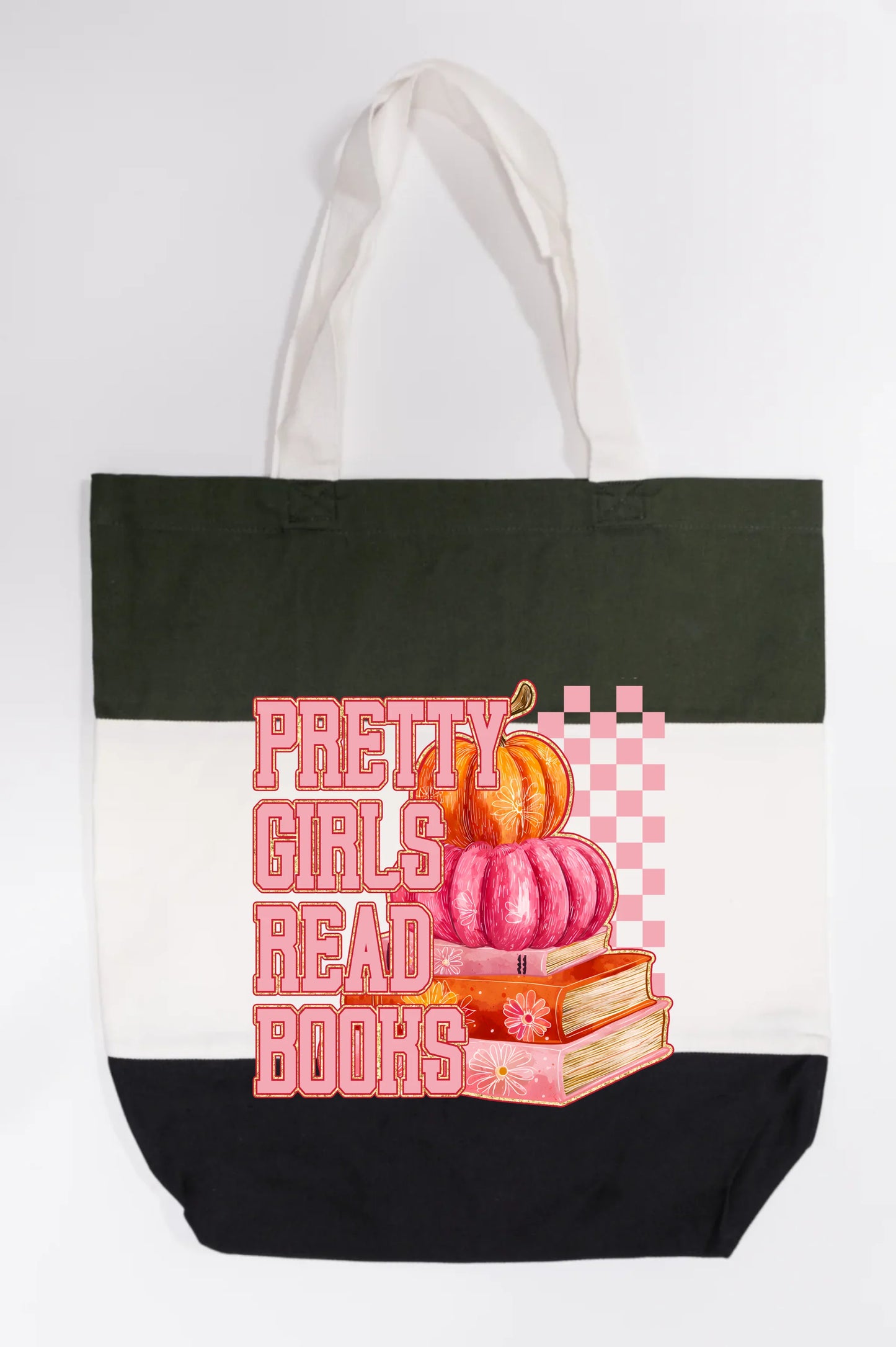 Pretty Girls Read Books Tote Bag