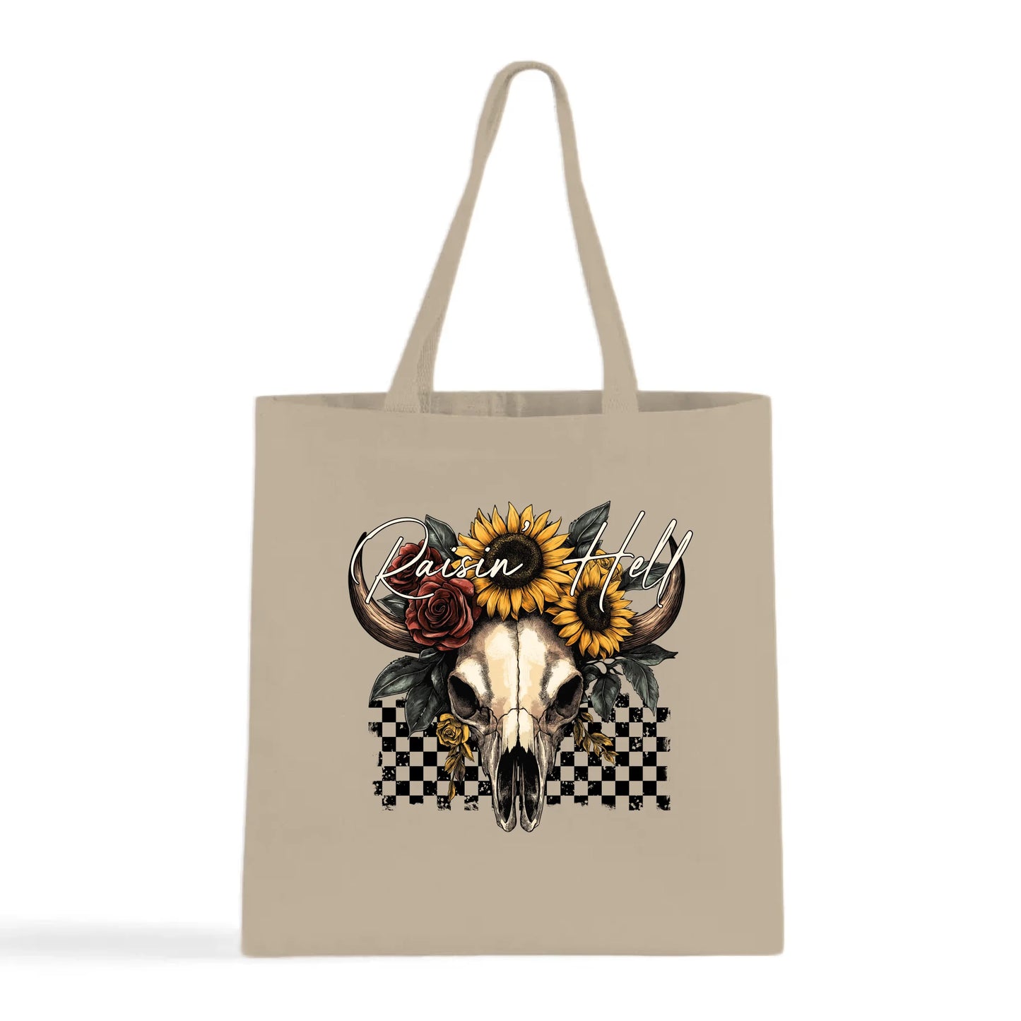 Raisin' Hell Tote Bag