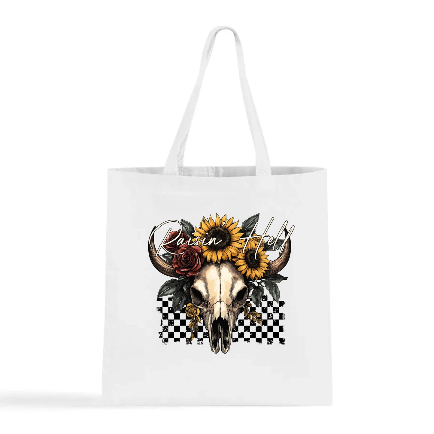 Raisin' Hell Tote Bag