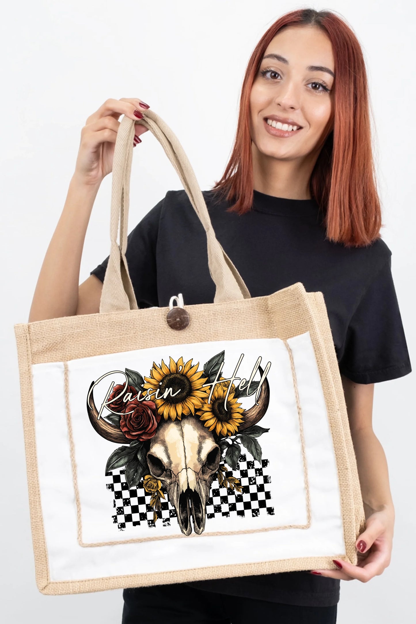 Raisin' Hell Tote Bag