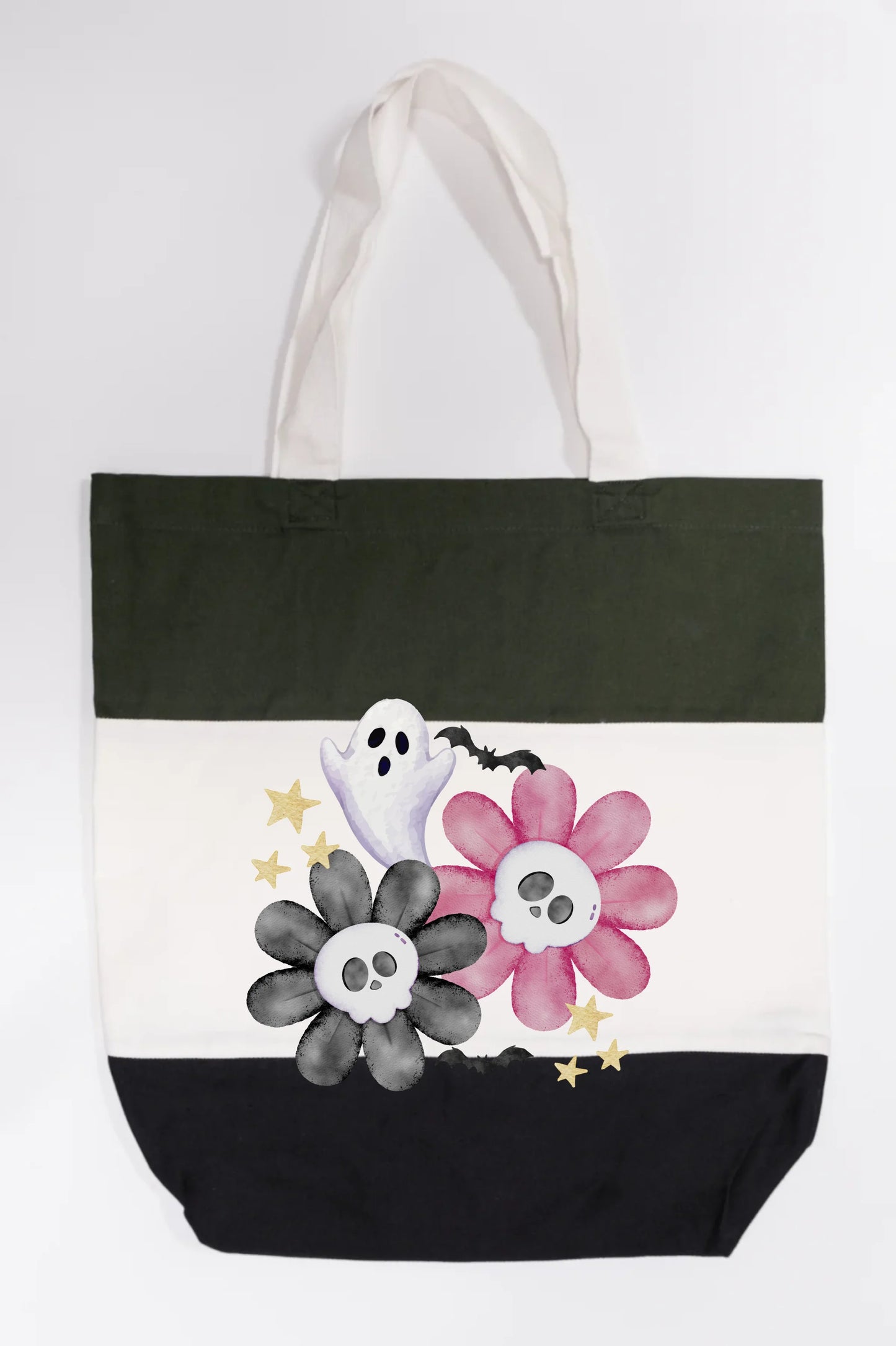 Watercolor Spooky Tote Bag