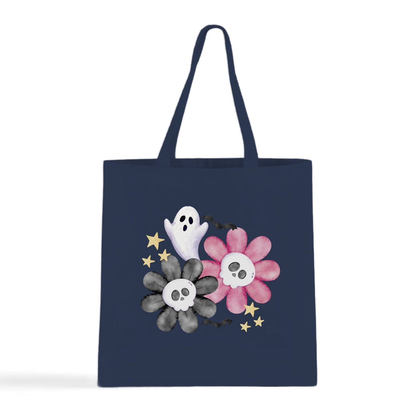 Watercolor Spooky Tote Bag