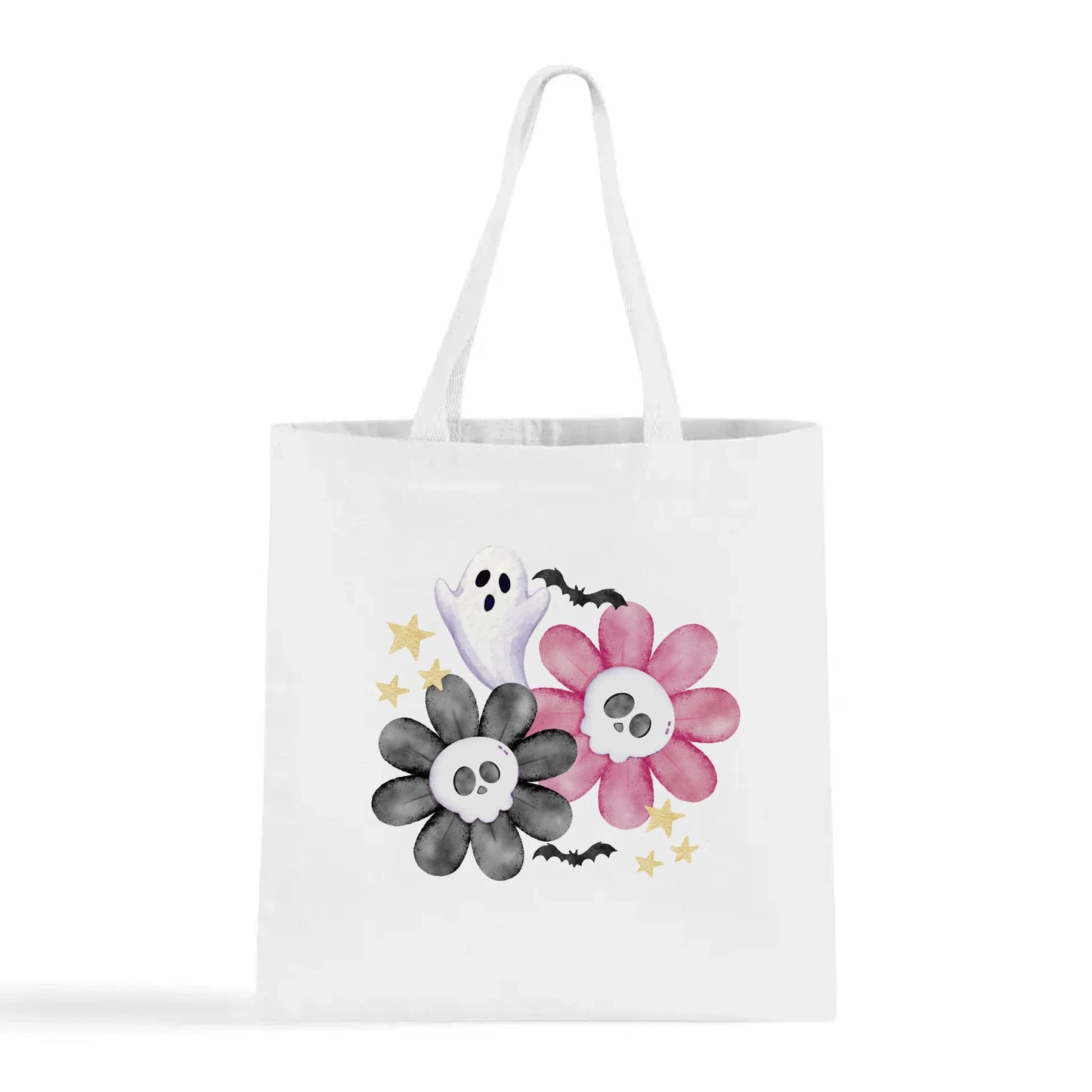 Watercolor Spooky Tote Bag