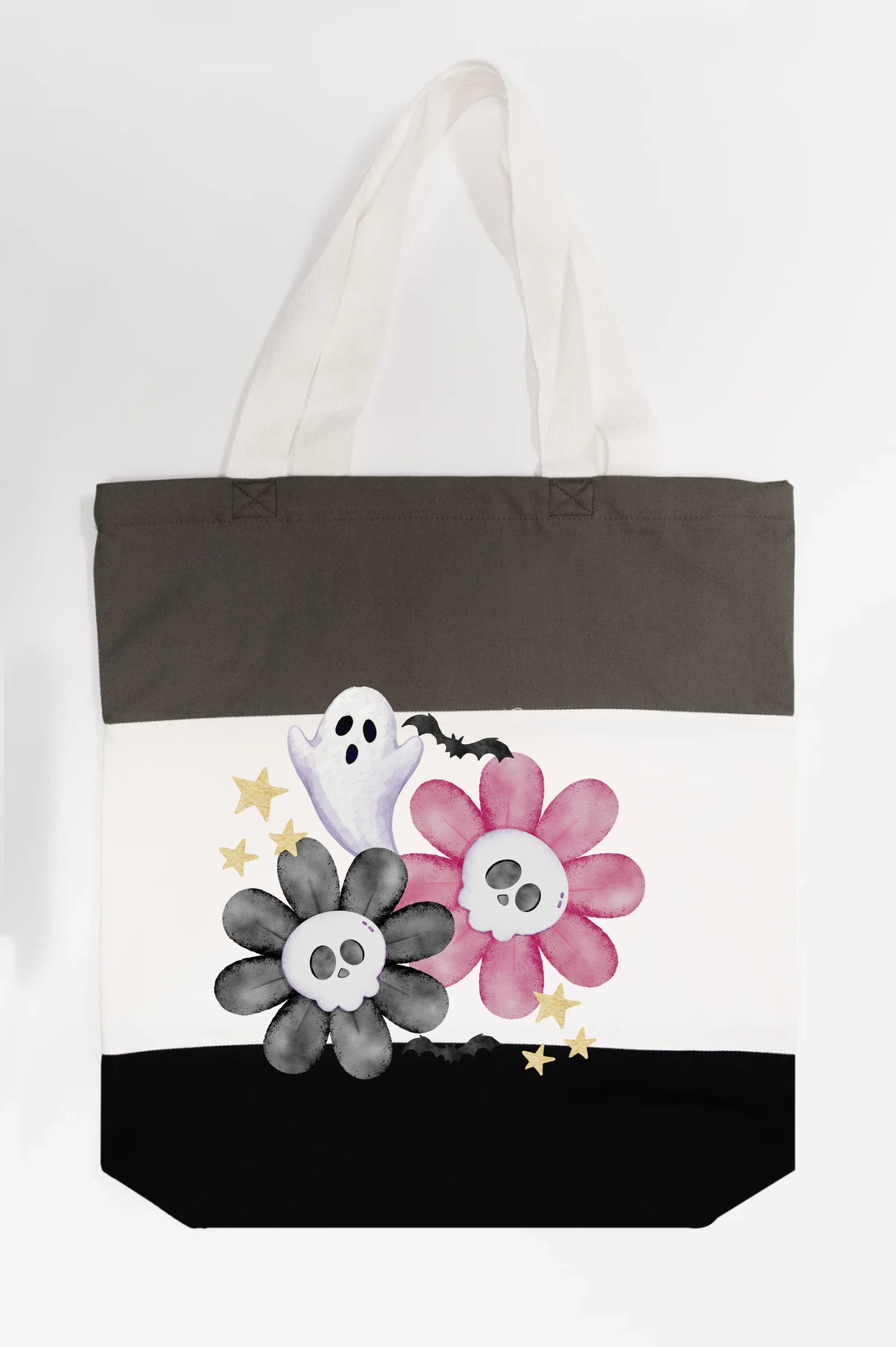 Watercolor Spooky Tote Bag