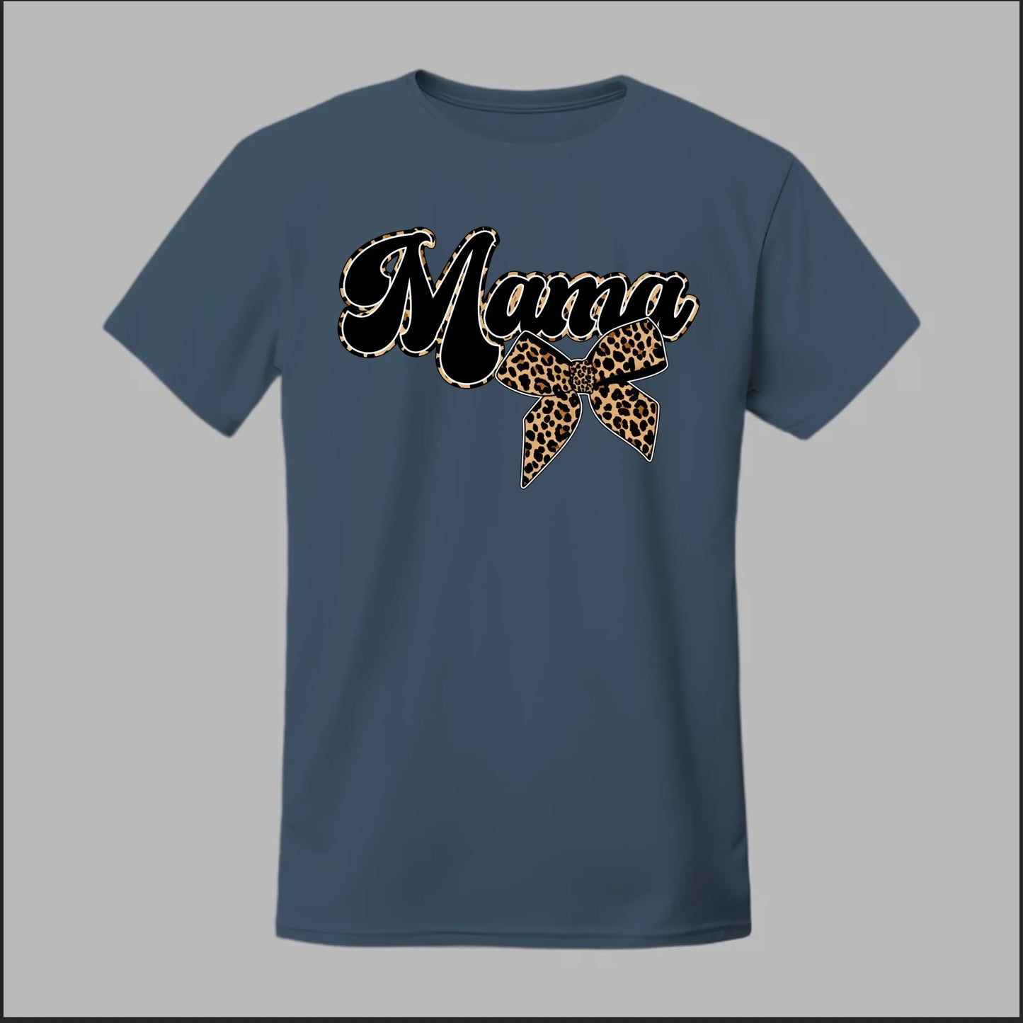 Front Heather Navy