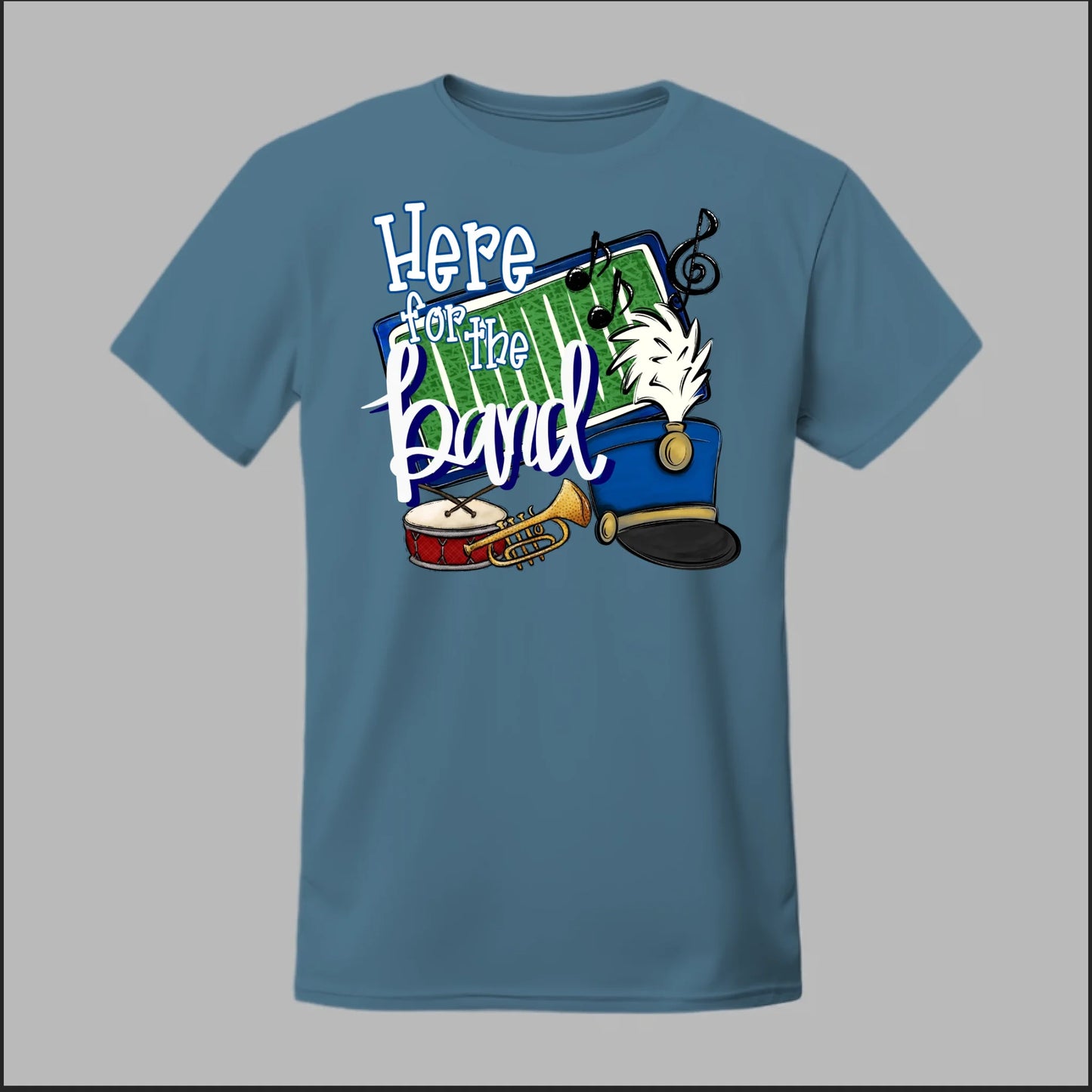 Front Indigo Blue