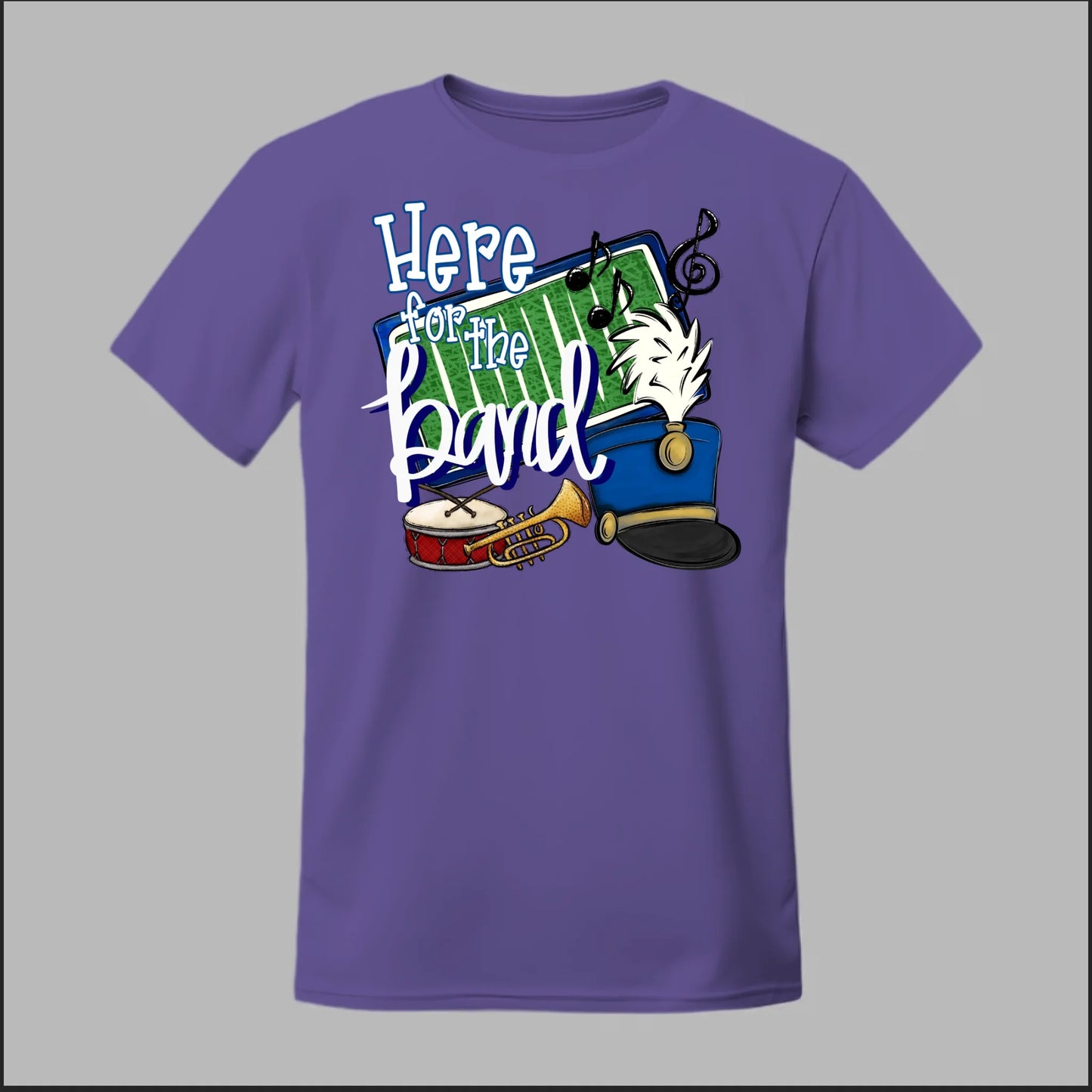 Front Heather Purple