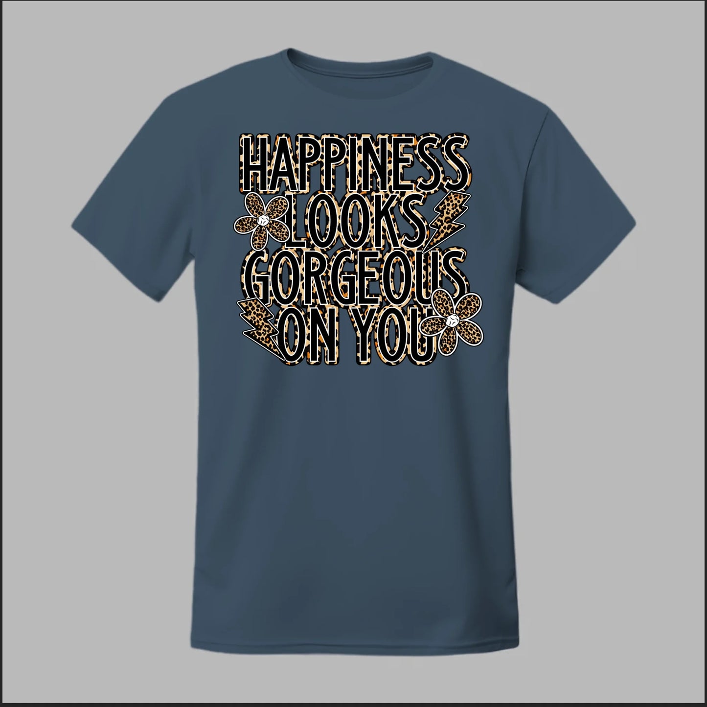 Front Heather Navy