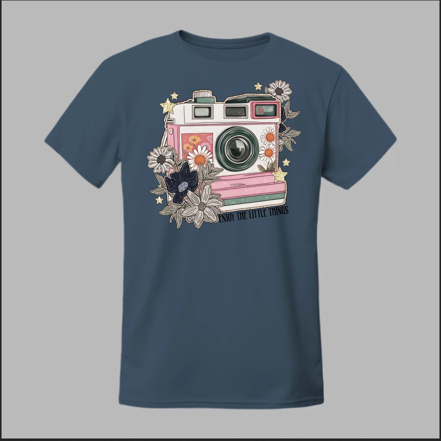 Front Heather Navy