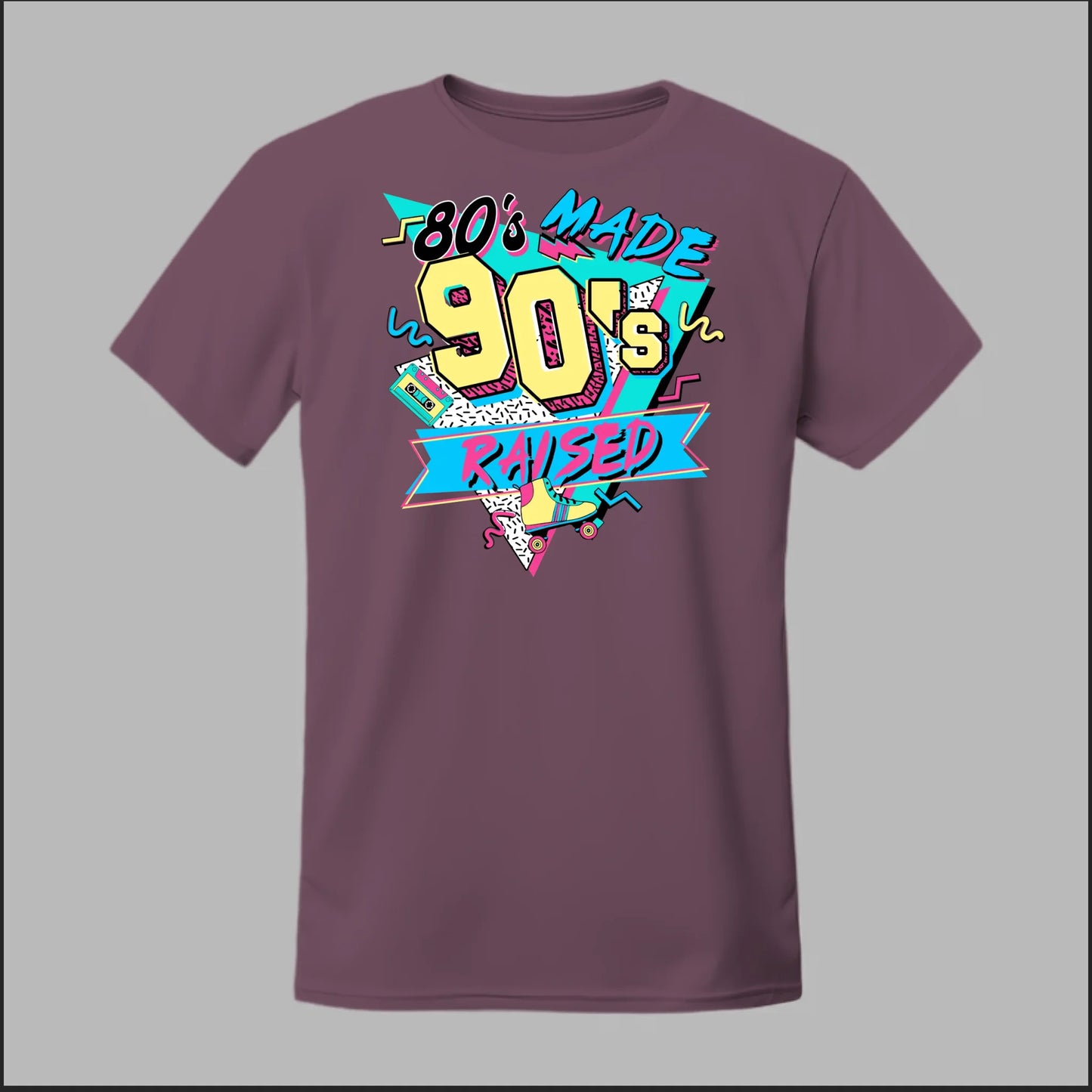 Front Heather Maroon
