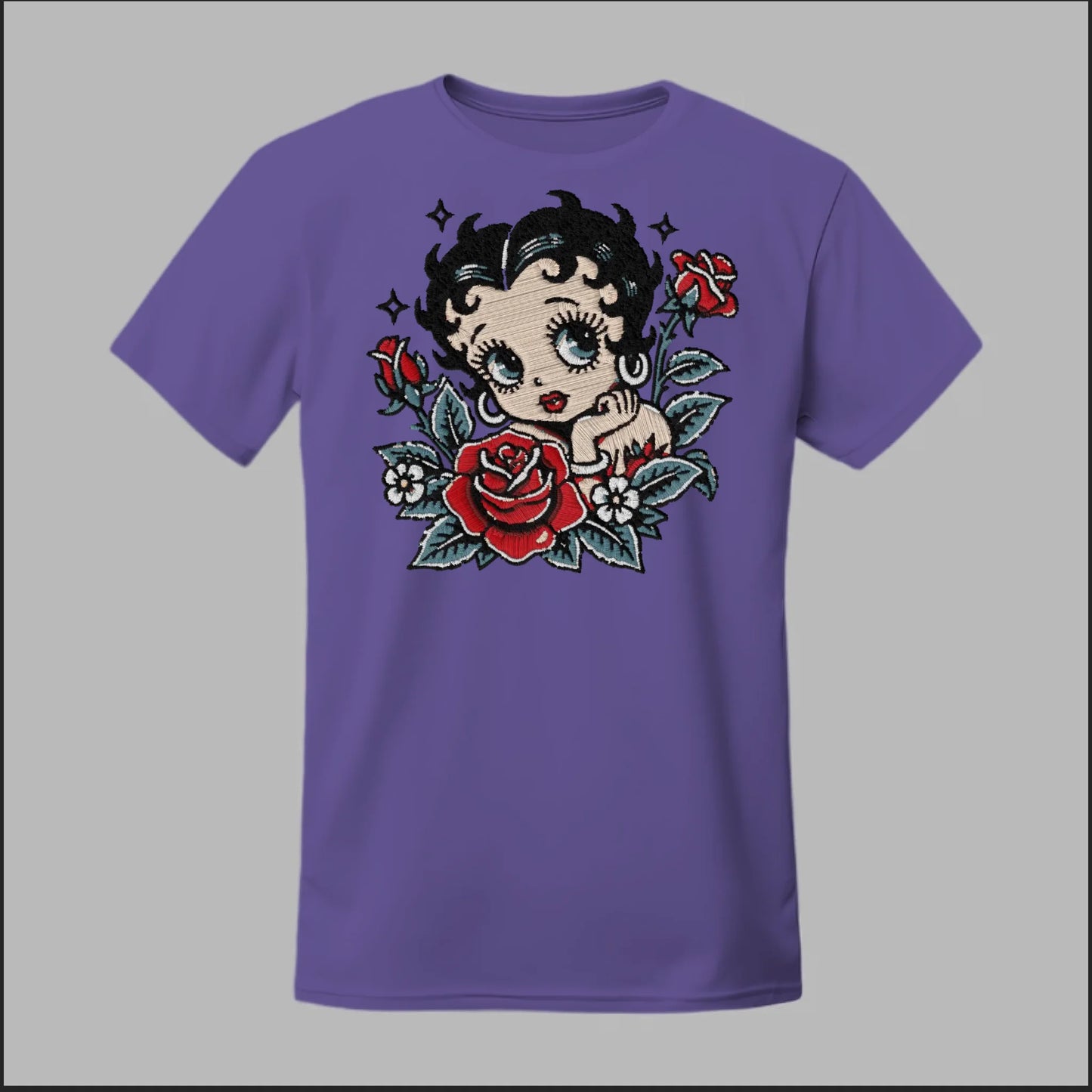 Front Heather Purple
