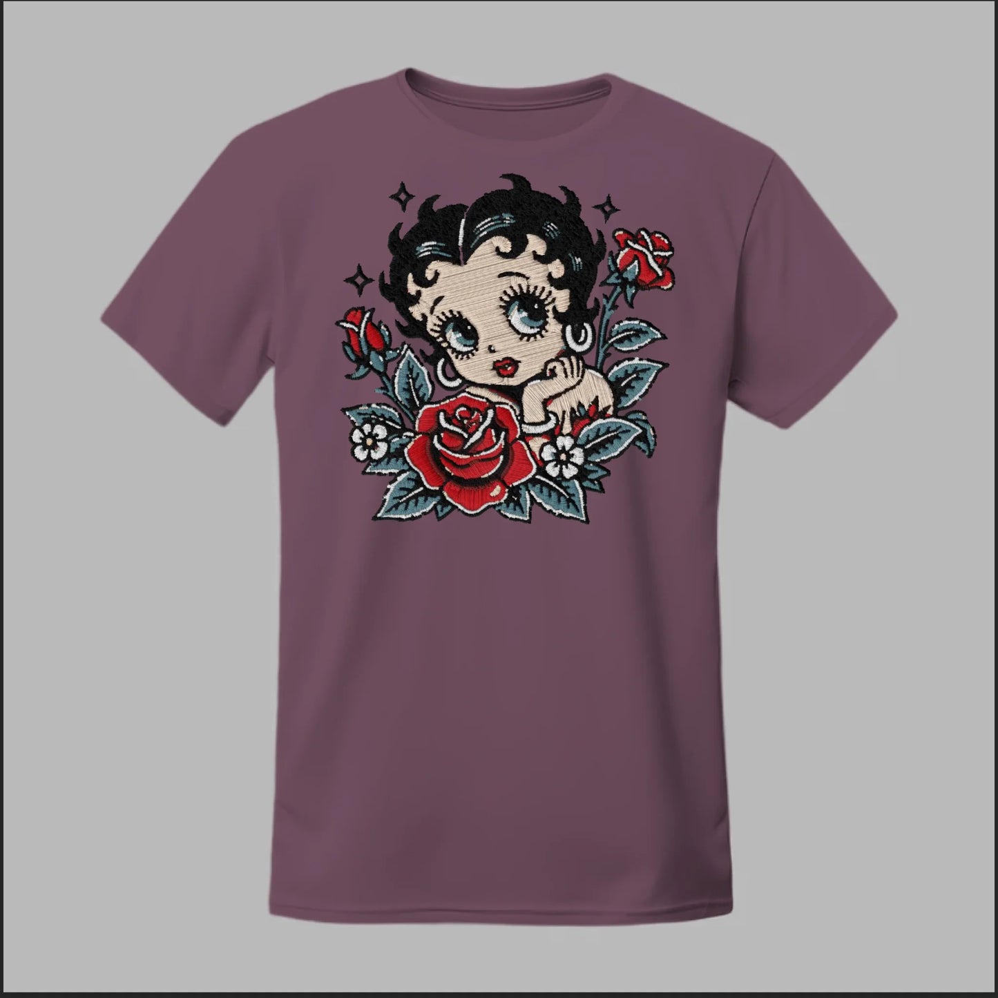 Front Heather Maroon
