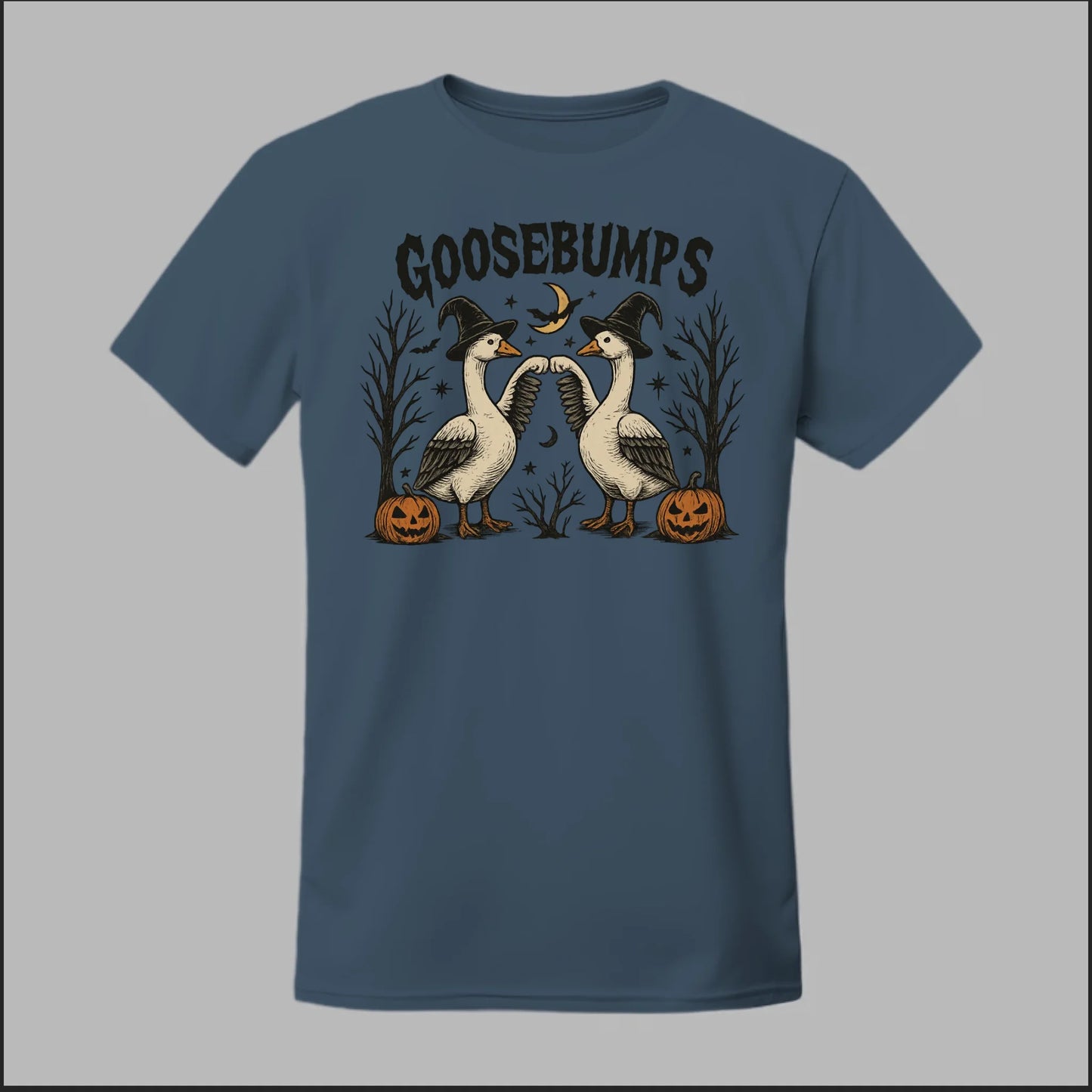 Front Heather Navy