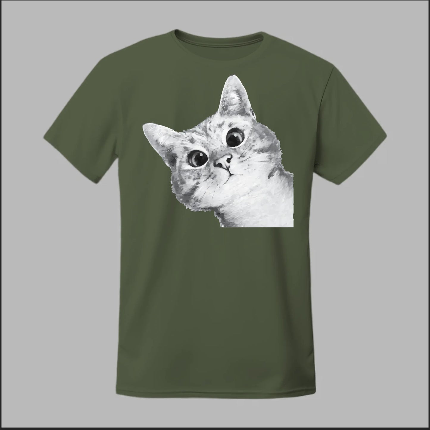 Front Military Green
