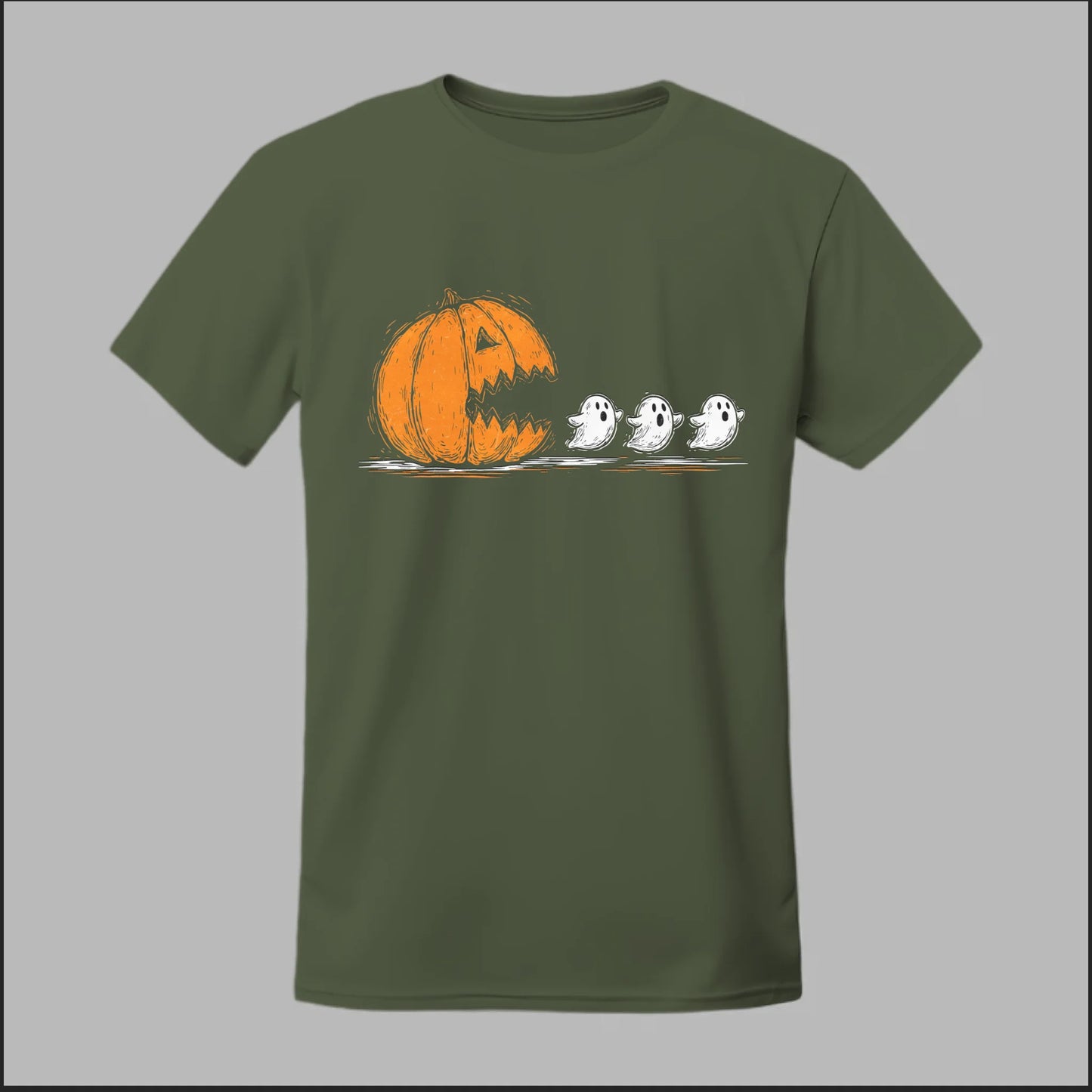 Front Military Green