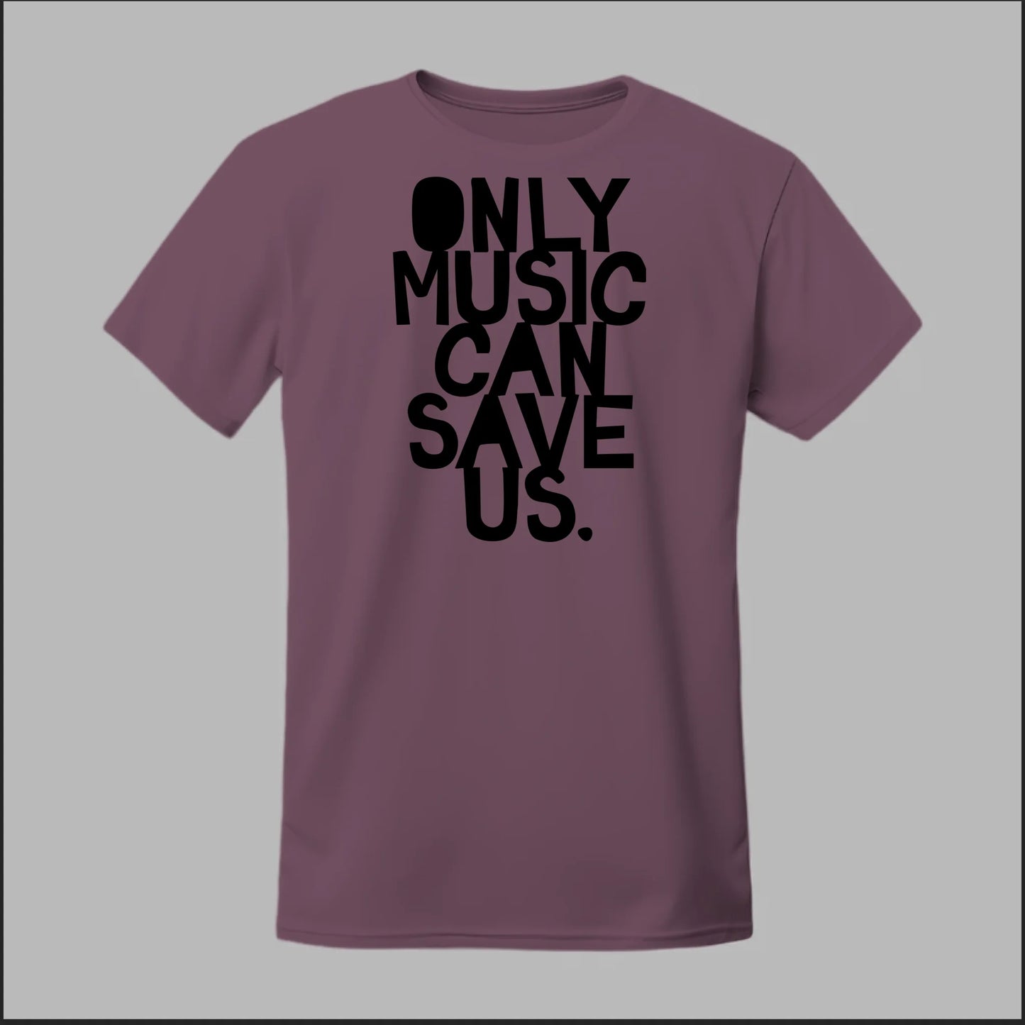 Front Heather Maroon
