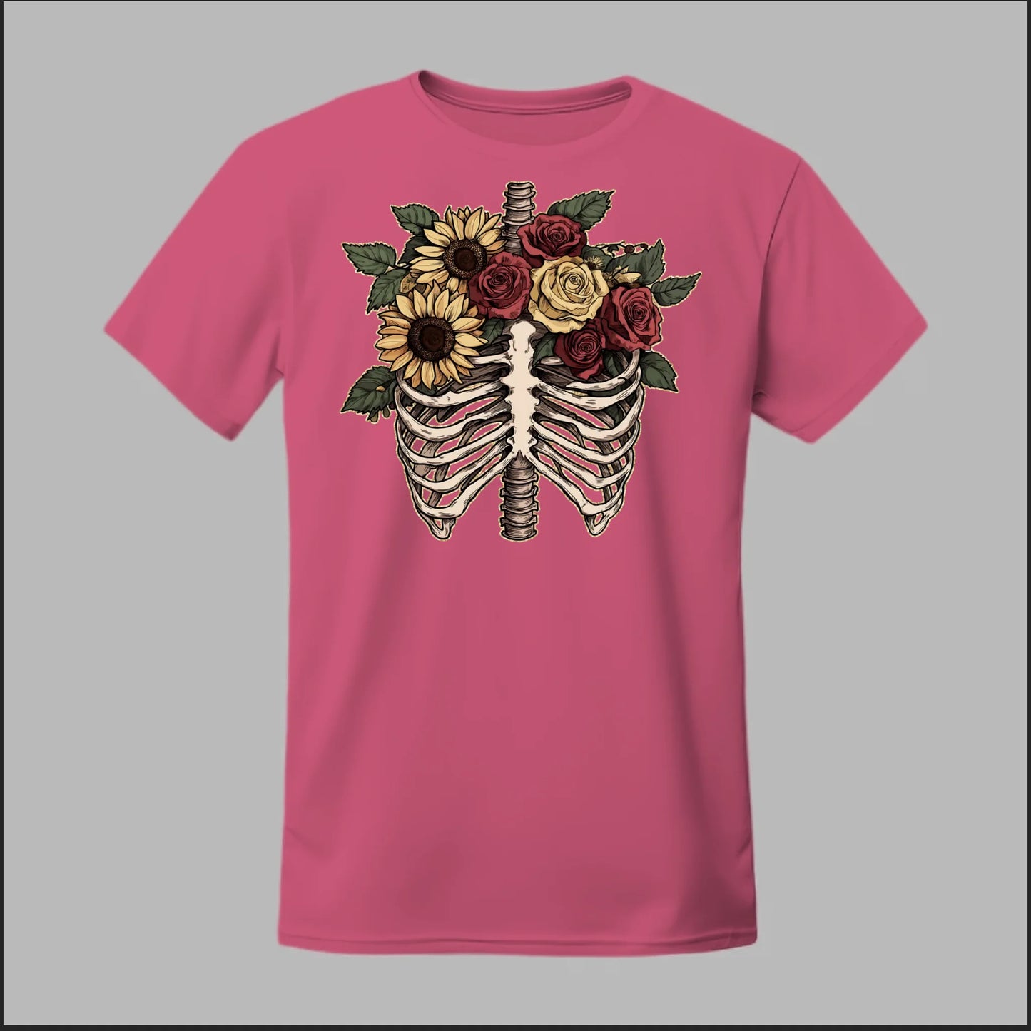 Front Heather Cardinal