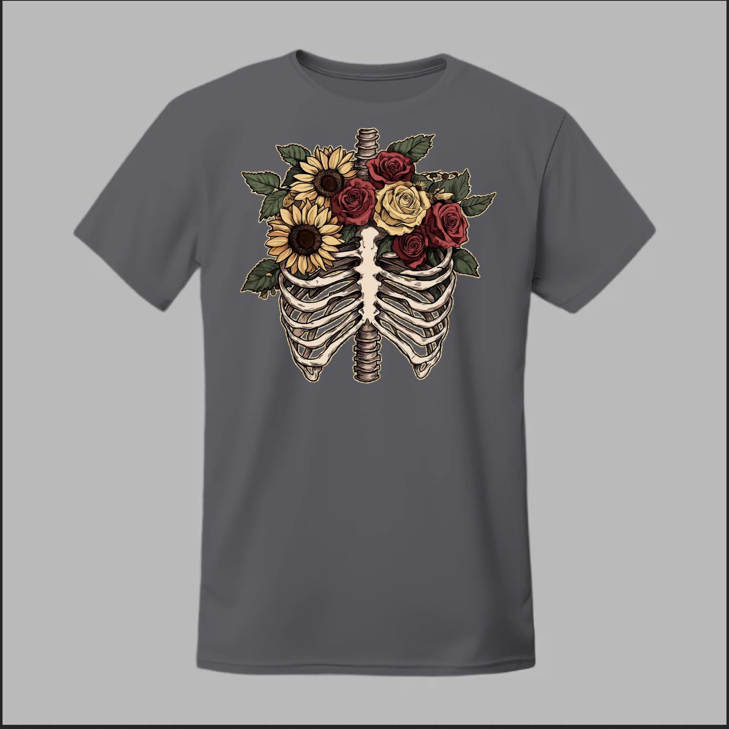 Front Heather Dark Grey