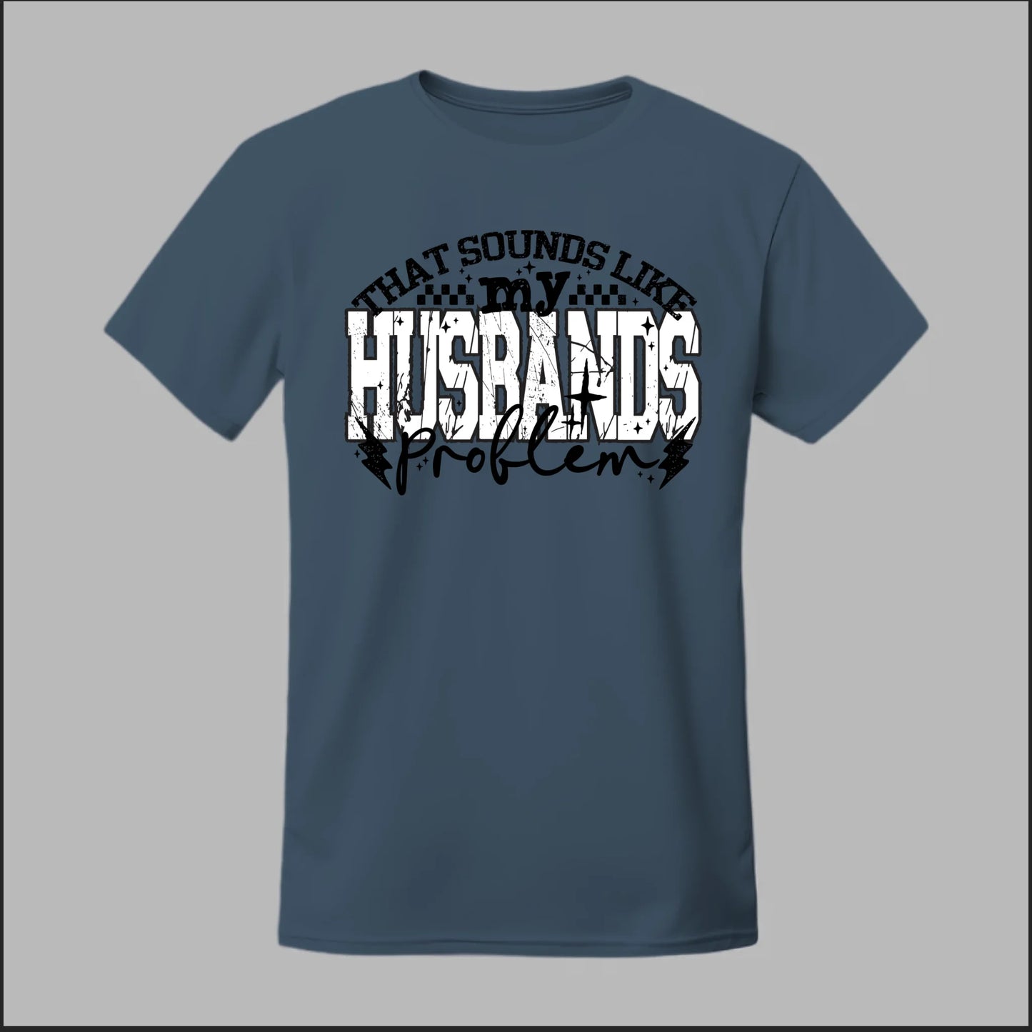 Front Heather Navy