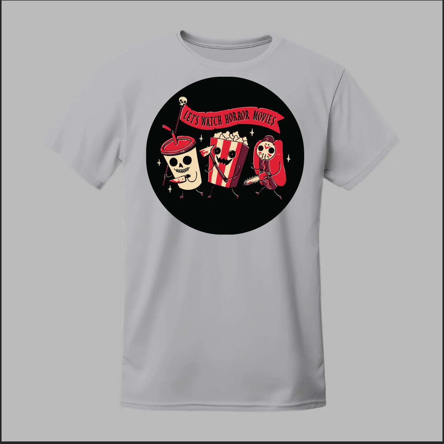 Let's Watch a Horror Movie Tee