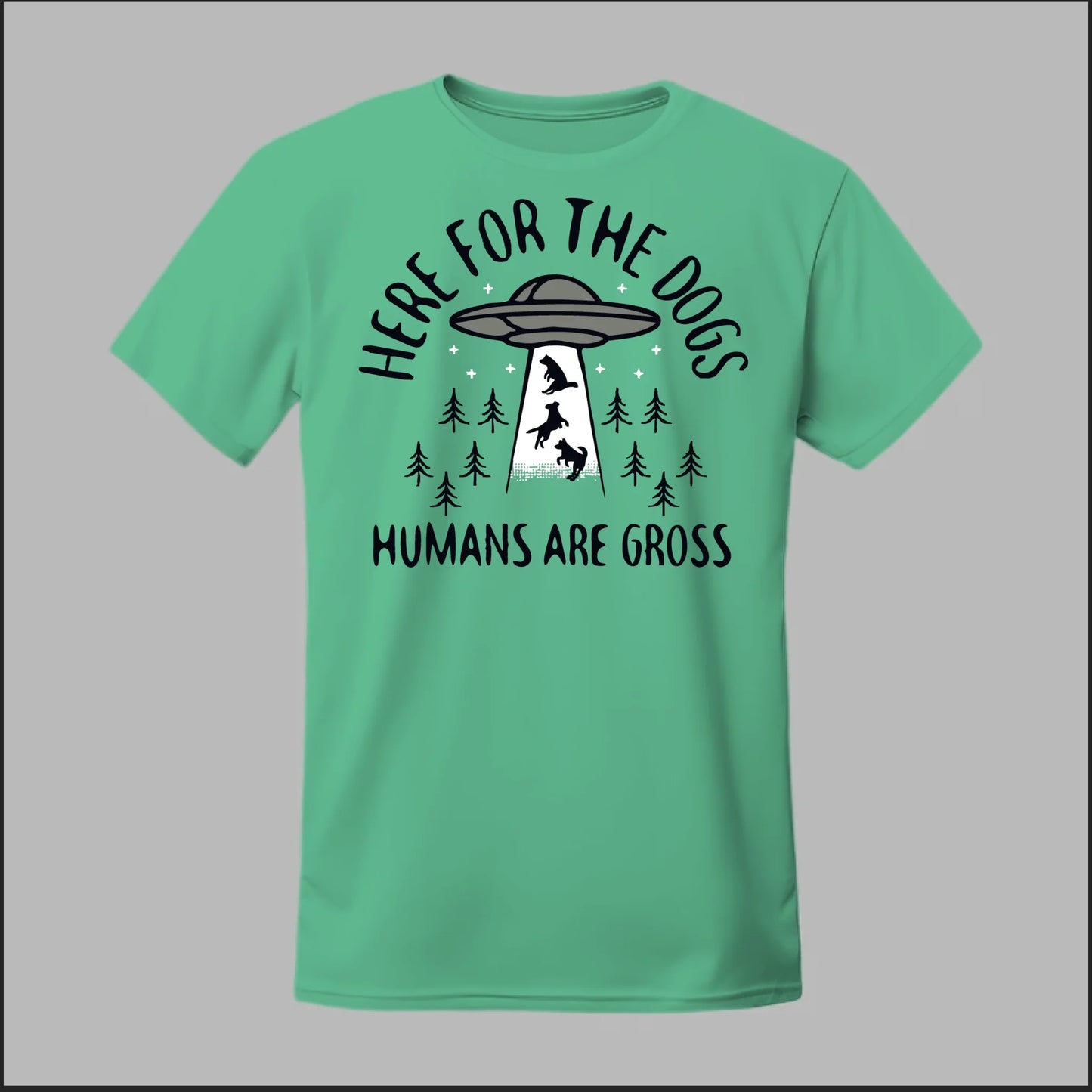 Here for the Dogs Tee