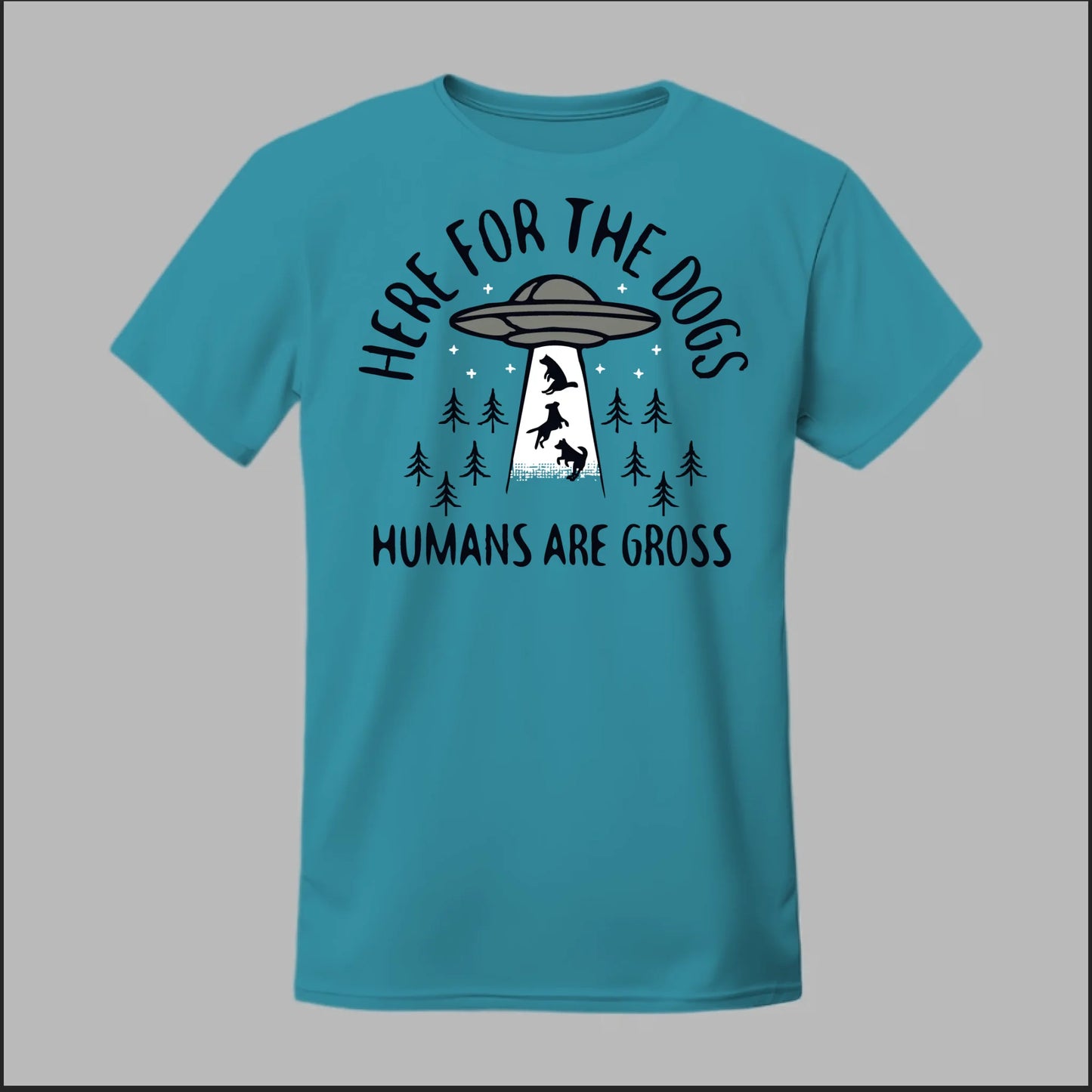 Here for the Dogs Tee